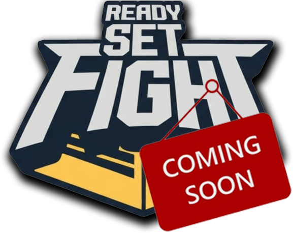 Ready Set Fight board game logo, coming soon!