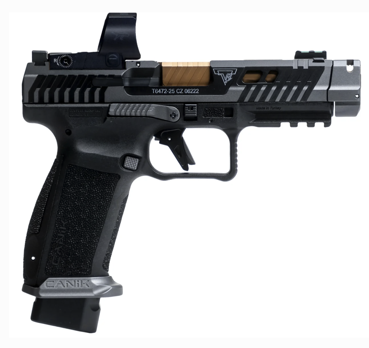 CANIK TTI COMBAT MECANIK SMOKE 9MM 4.6" 18-RD SEMI-AUTO PISTOL