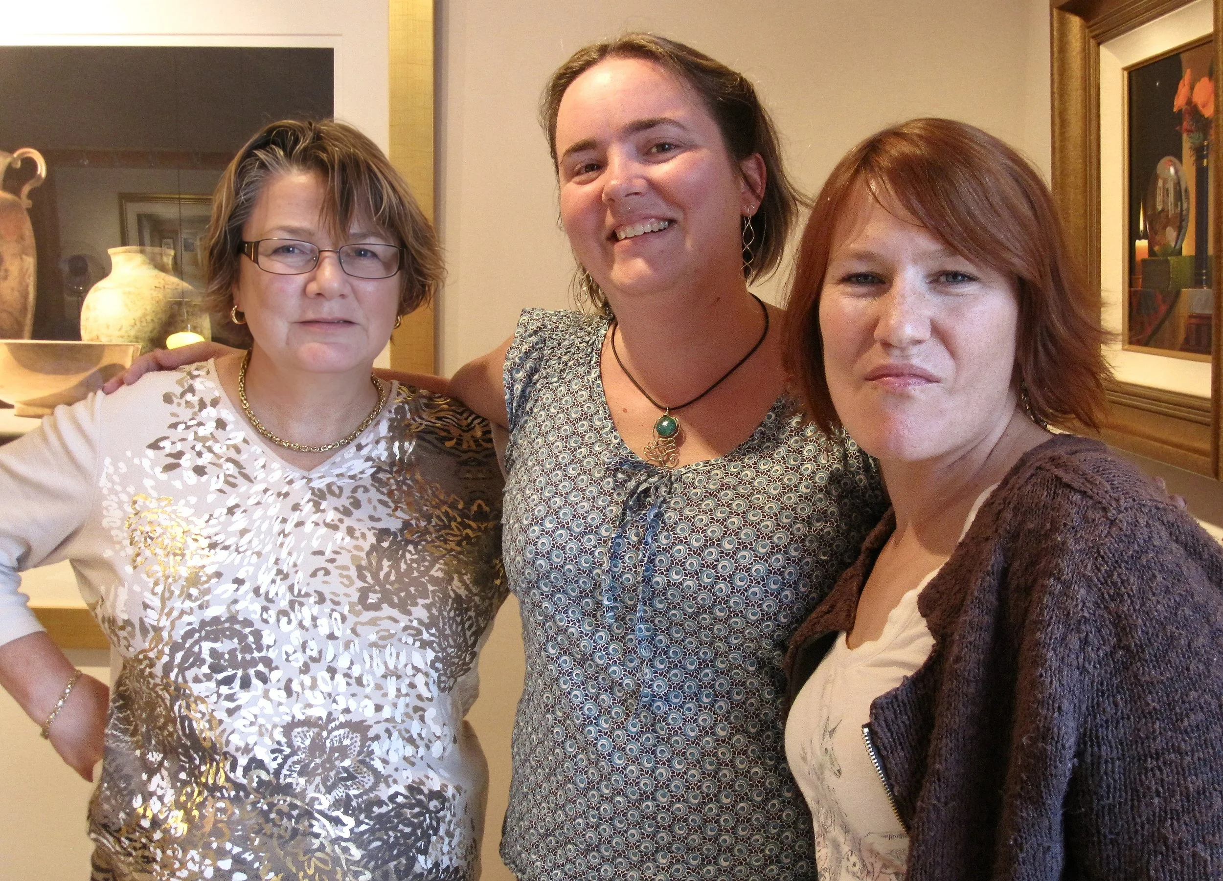 Key Farewell Sharon, Emily, and Josephine