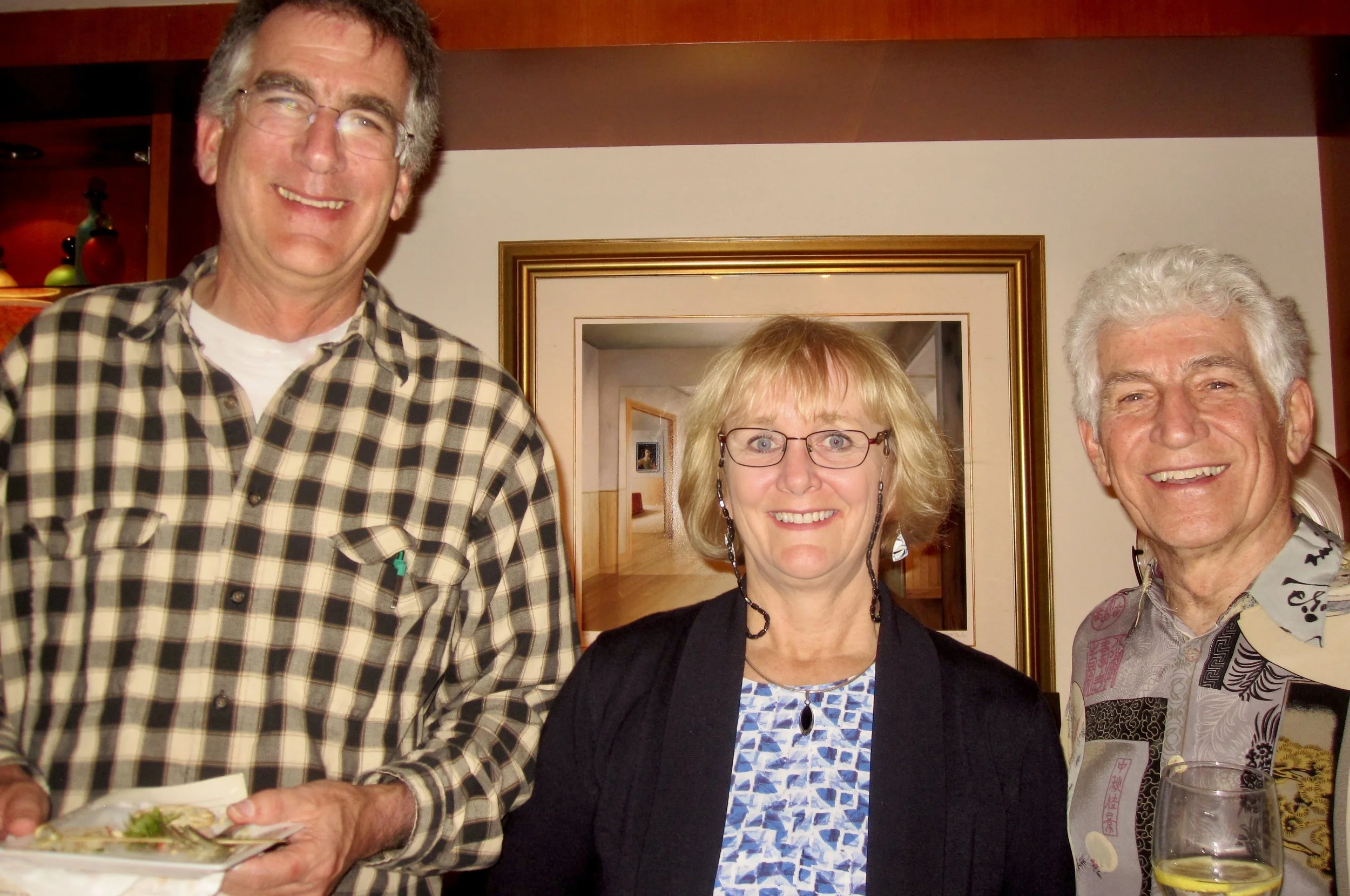 Retirement party Dan, Laurie, and Michael