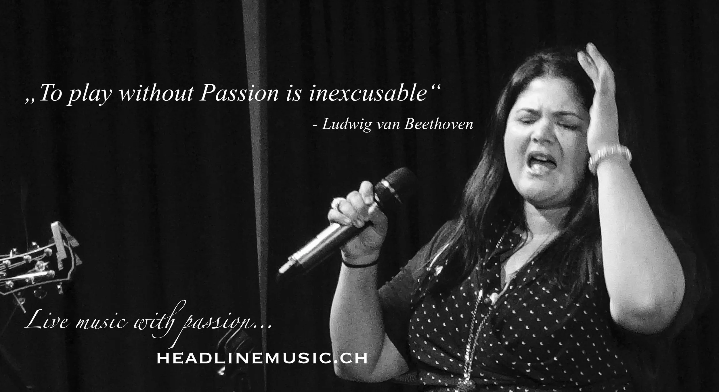 Liveband für Ihre Events I Musik Live I VIVIEN AND THE HEADLINE Musikband I Hochzeitsband Schweiz I Liveband in der ganzen Schweiz (Zürich, Bern, Basel, Solothurn, Zug, St. Gallen, Luzern) I Liveband für Firmenevent, Gala, Apero I Livekonzert I Leide