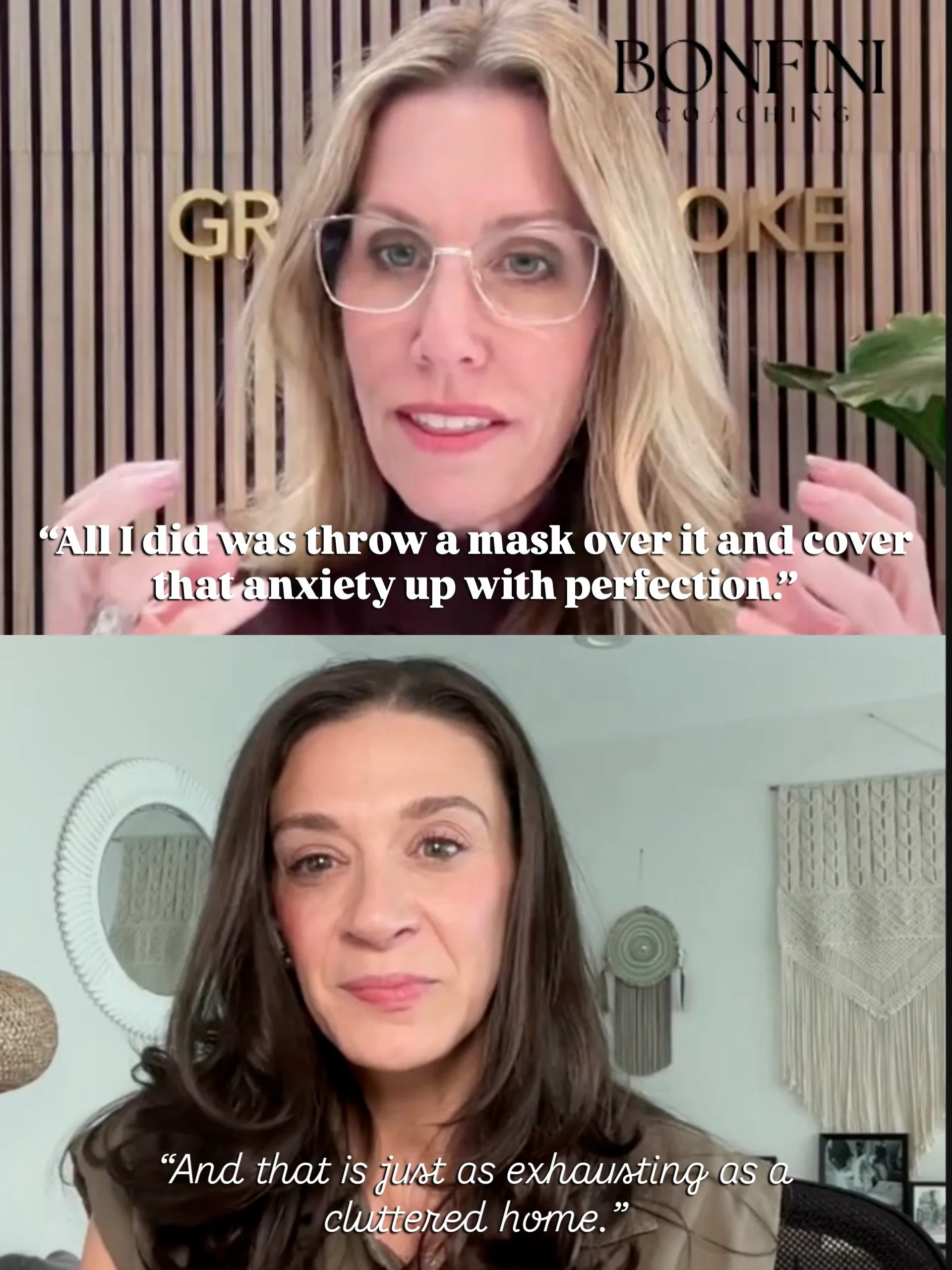 Your home should support you. Not drain you.

If you have ONE closet/drawer/garage you don&rsquo;t want anyone to open... this convo is for you.

I sat down with my friend Grace Brooke &mdash; professional organizer for 26 years and founder of Sacred