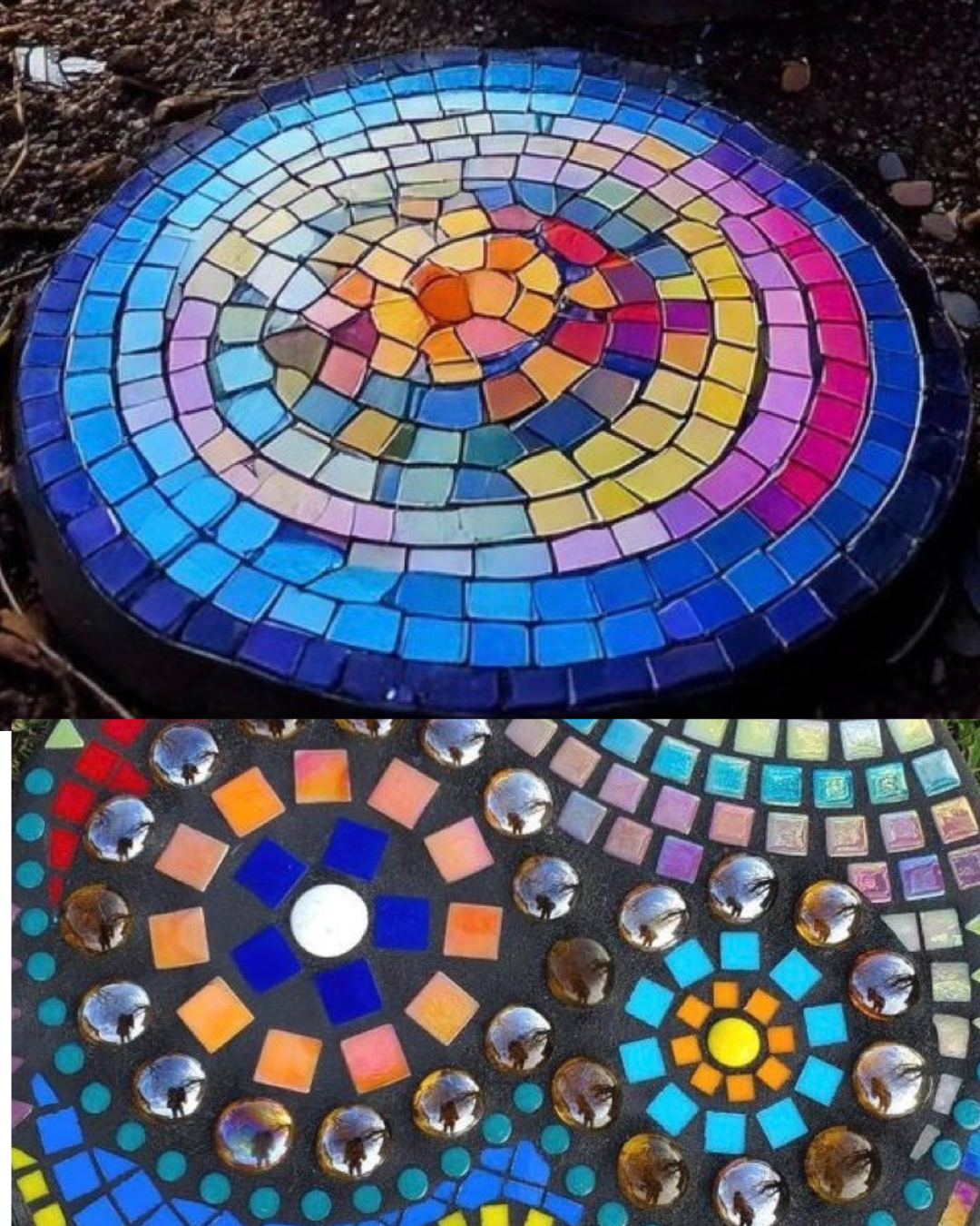 Mosaic Garden Stone (Part 2)