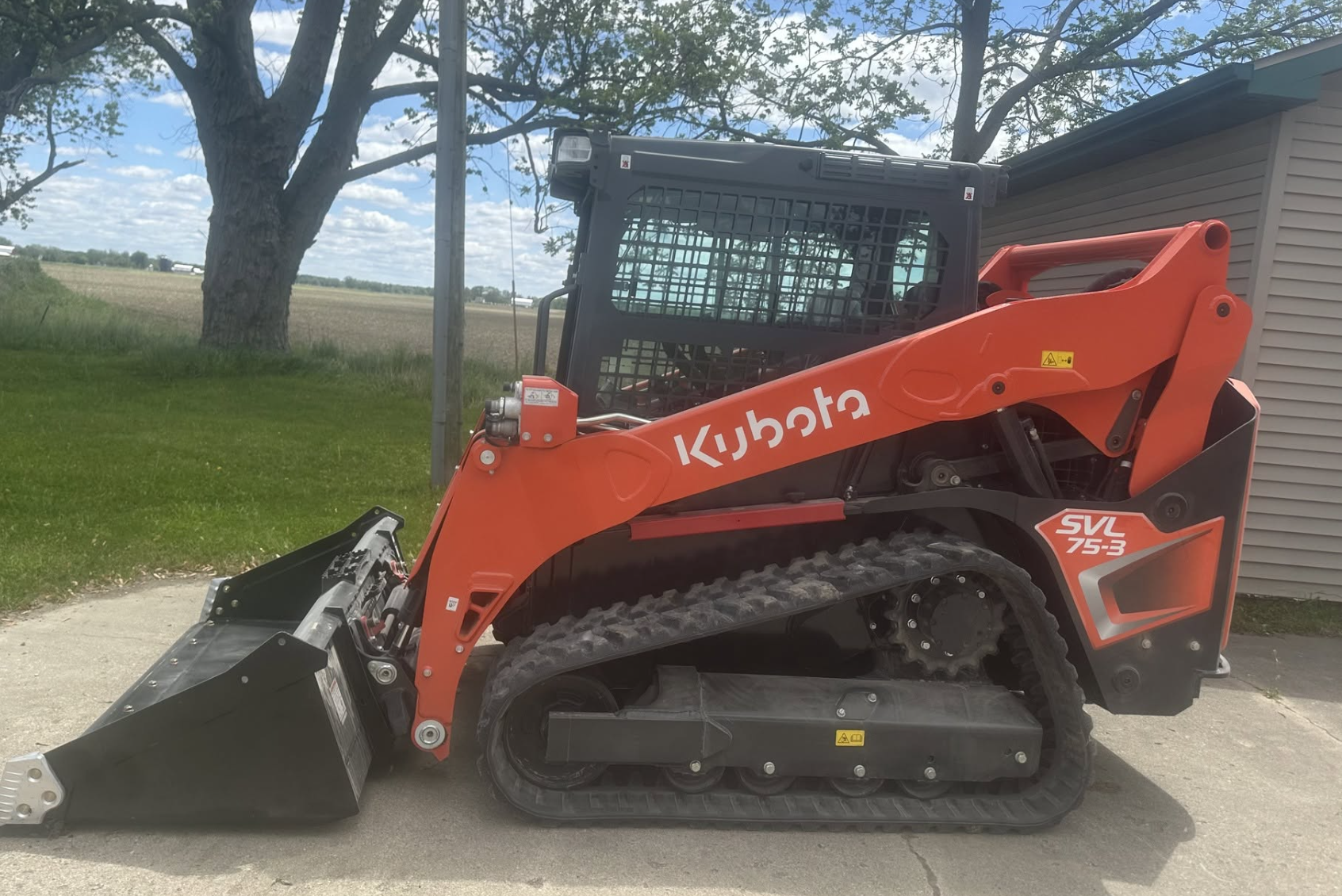 Professional residential excavation services completed by Elite Excavating in Capac, MI, providing dependable site preparation, grading, and earthmoving solutions.