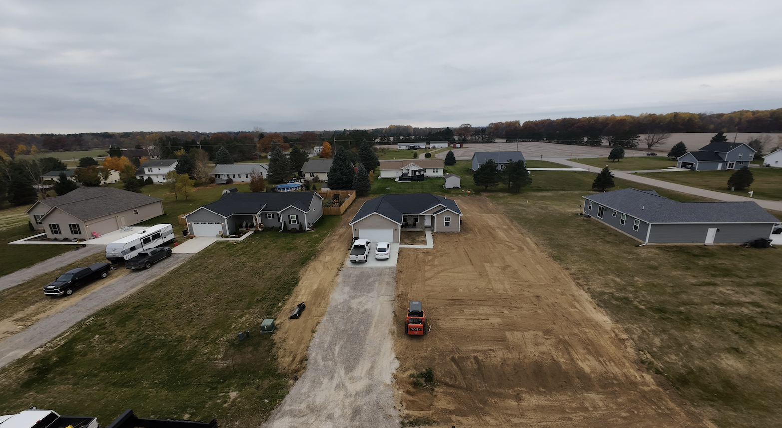 Professional excavation and grading services in St. Clair, MI