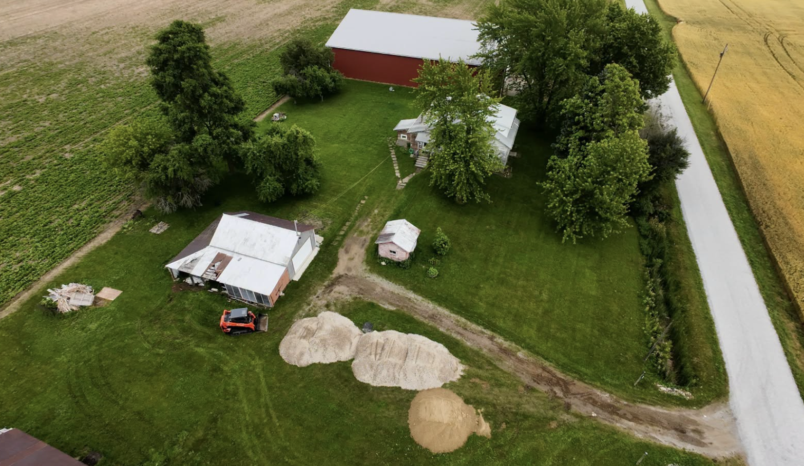 Commercial excavation and earthmoving services completed in Macomb Township, MI, using professional heavy equipment.