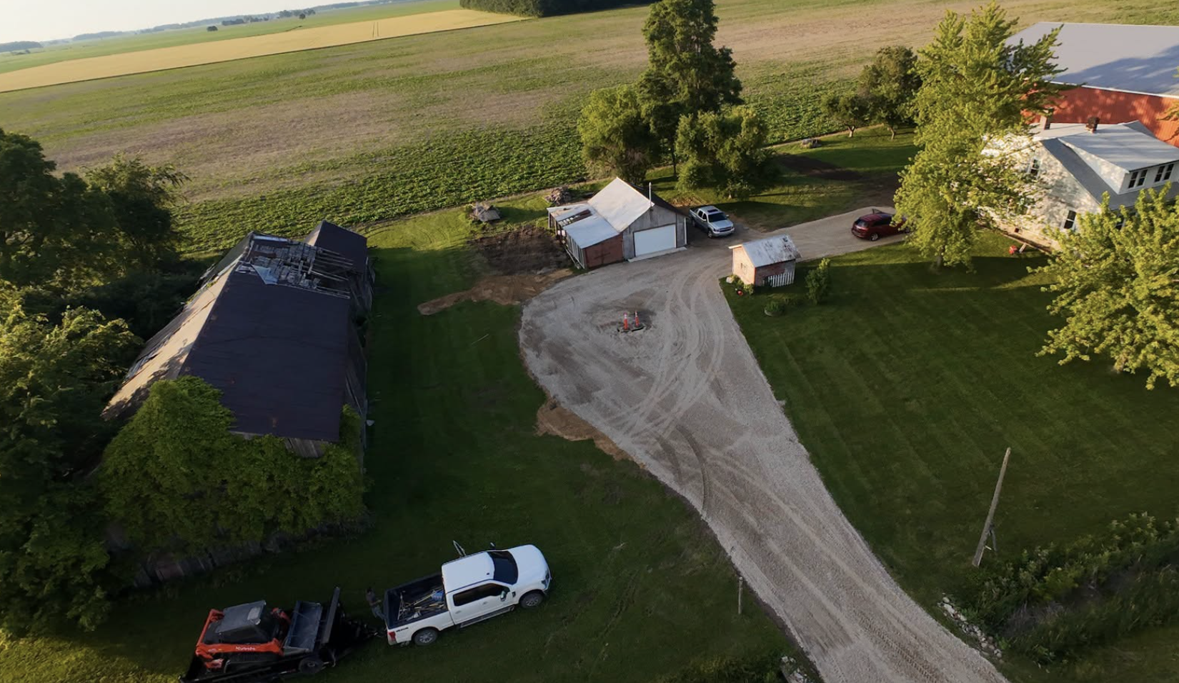 Professional excavation services completed in Fort Gratiot, MI, preparing the property for future improvements.
