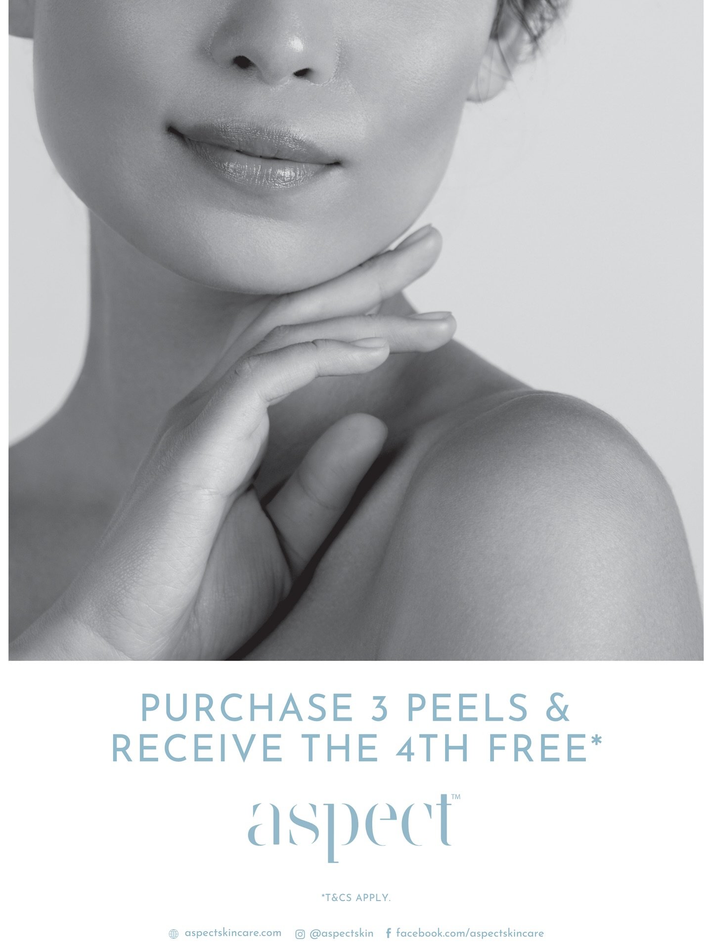 Aspect Professional Peels ✨

Discover the power of Aspect tailored peels, designed to deliver real results and transform your skin. With potent ingredients like lactic acid and natural botanical extracts, we'll work with you to address your specific 