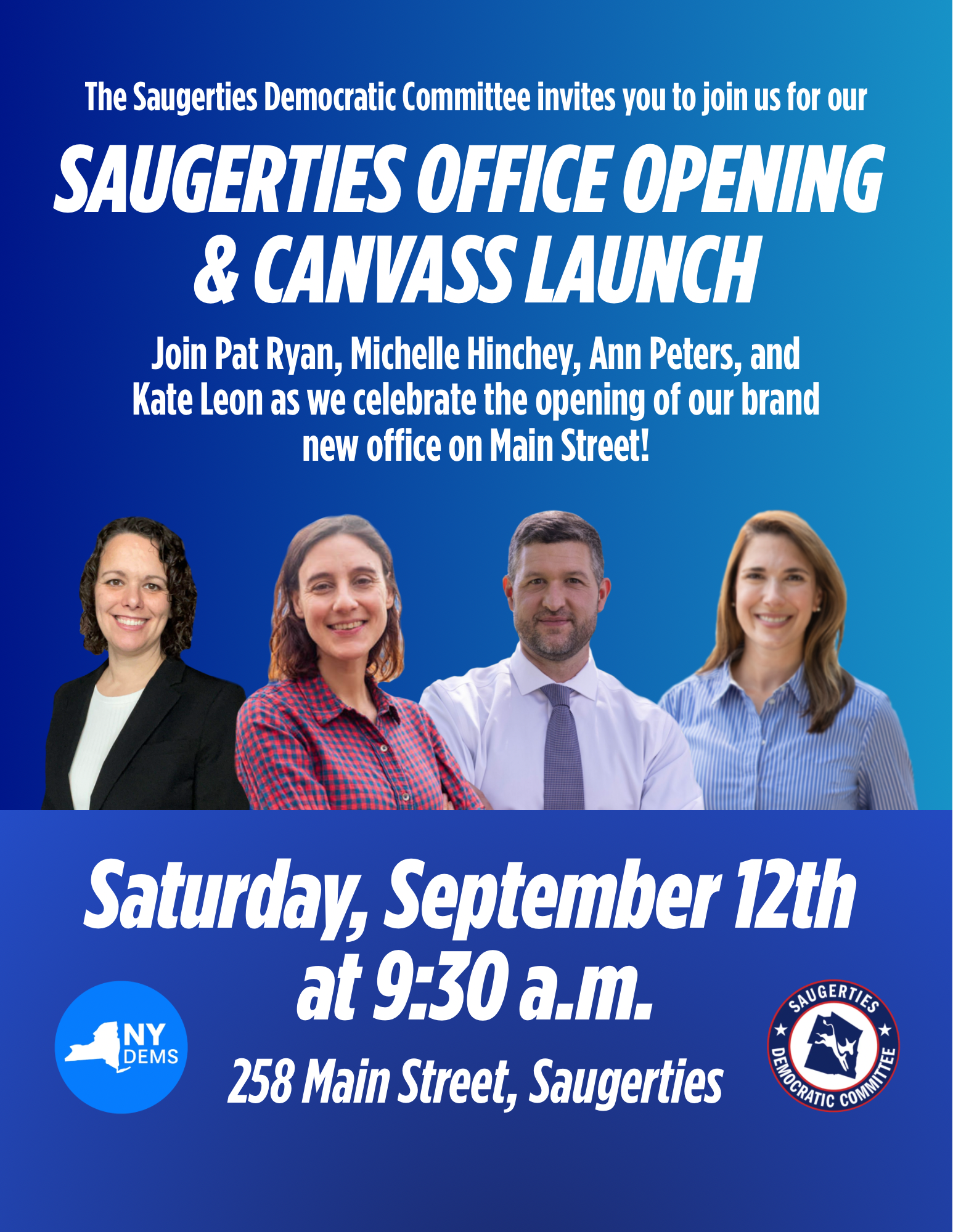Campaign Office Opening &amp; Canvass Launch