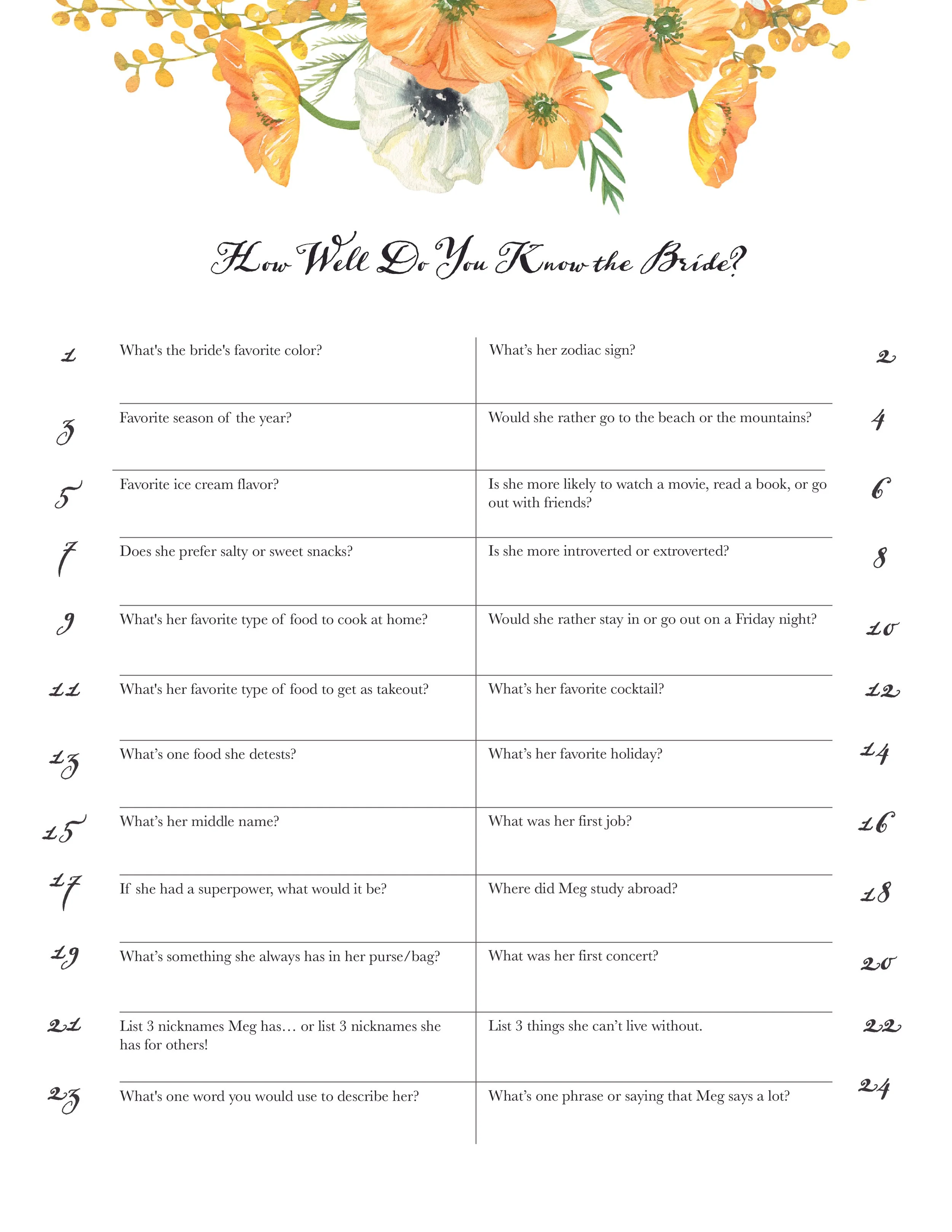 meg bridal shower_How Well Do You Know the Bride 1.jpg
