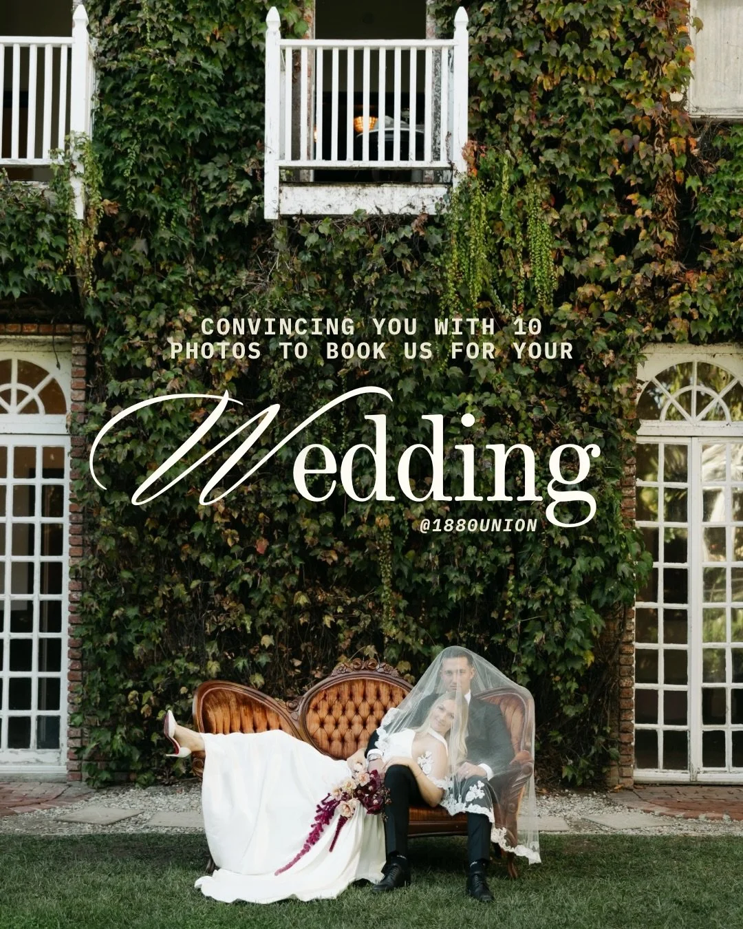 Did it work? 

Link in bio to book a tour 🥂✨

Venue: @1880union 
Planner: @clubamoreweddings 
Photography: @daisyjanaephotos 
Florals: @j.floresdesign 
Rentals/Lighting: @syveliteevents 
Cake: @cakesbyheatherashley 
Dress: @thedressrentalco