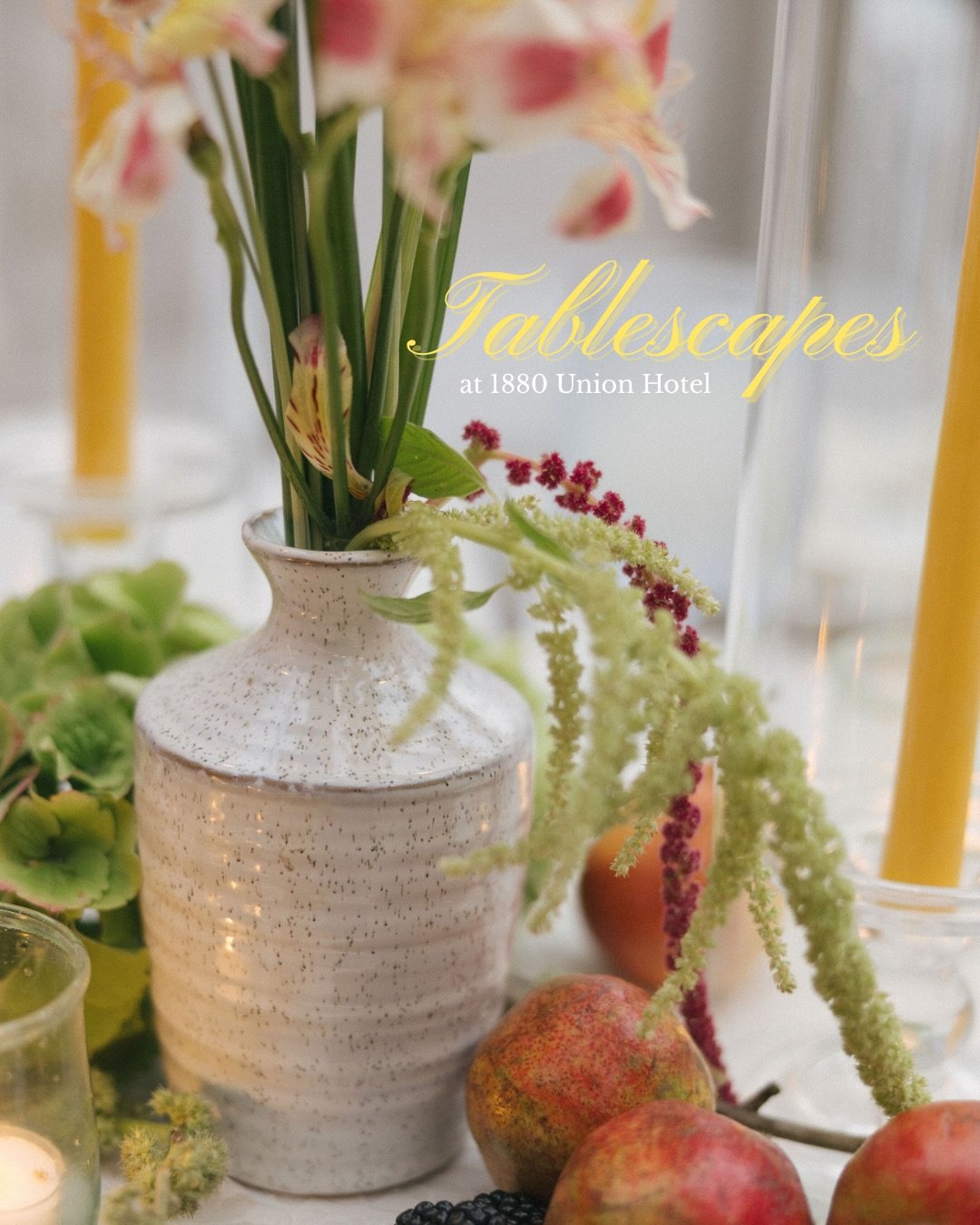As we recap our 2025 year in weddings, table scapes are always one of our favorite things to look back on &hearts;️

From linens and menus to florals and glassware, they always have the perfect personal touch. We can&rsquo;t wait to see what styles 2
