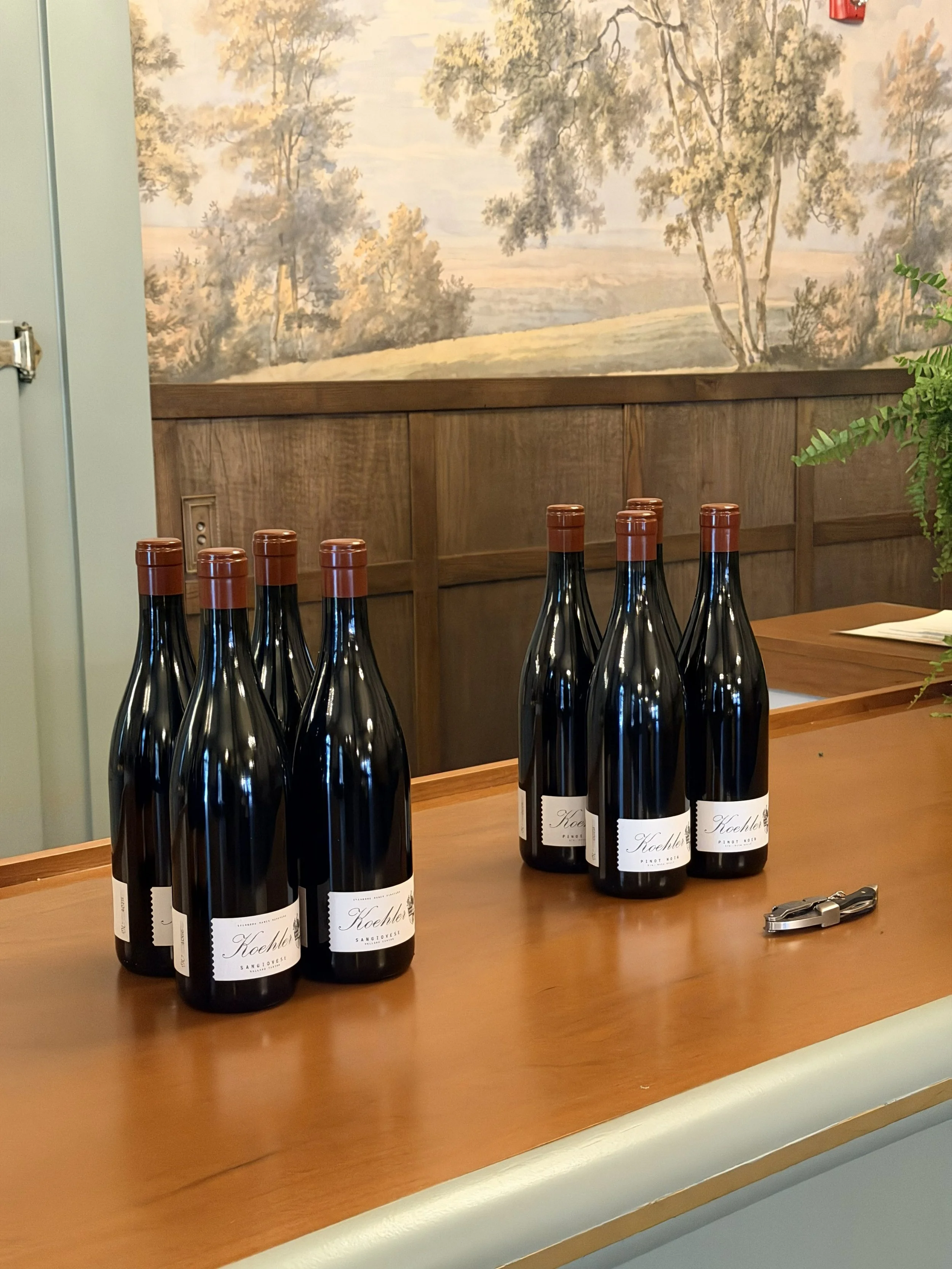 A Weekend with Koehler: Vineyard Tables, Lobby Pours, and a New Partnership
