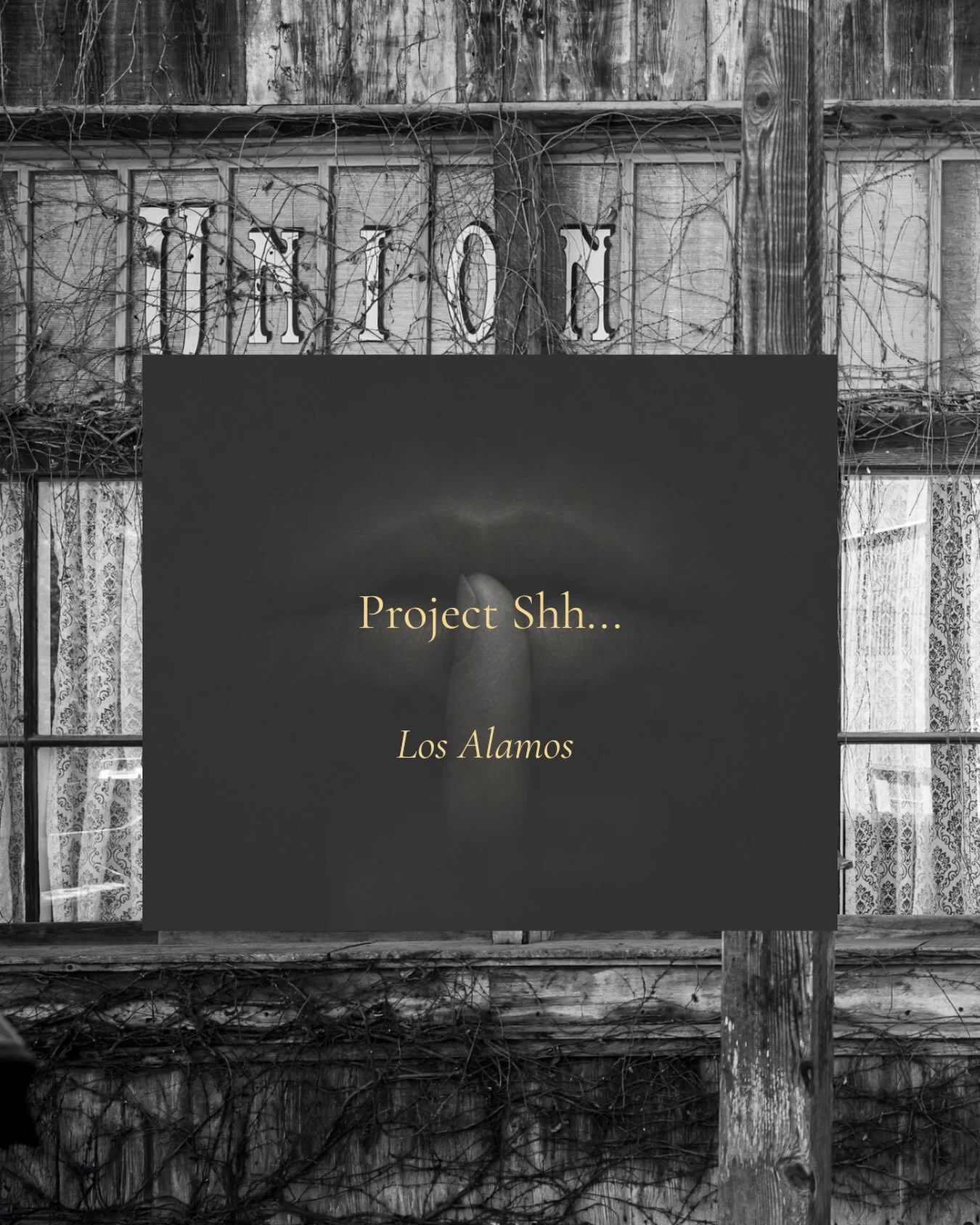 Something unusual is happening at the Union Hotel this Halloween weekend&hellip;

Project Shh is bringing its original immersive weekend experience to Los Alamos for the first time. 

Two nights of storytelling, long dinners, good wine, Los Alamos hi