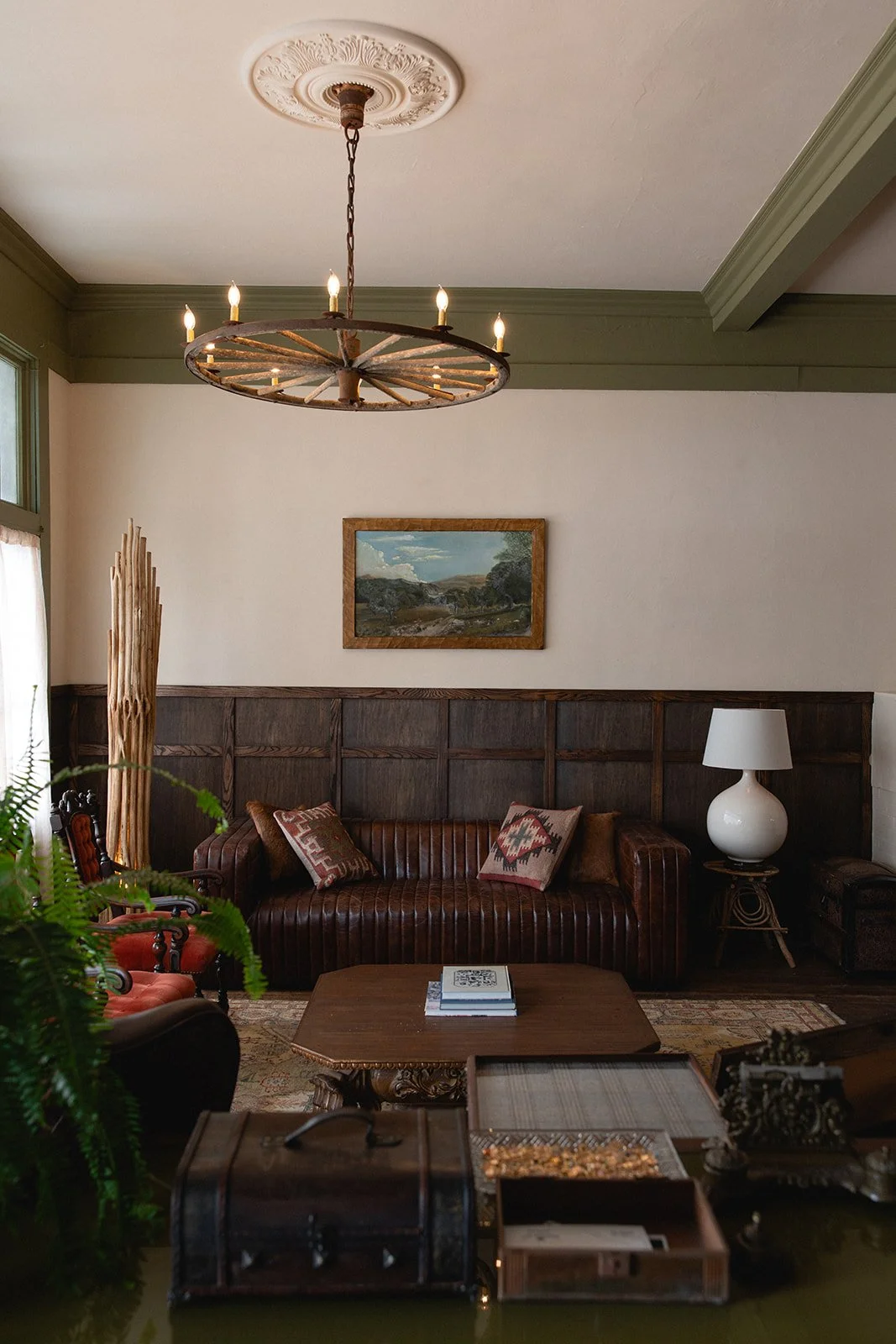 1880 Union Hotel Lobby, the perfect spot for a corporate retreat with onsite accommodations (photography credit: Isle of Film)