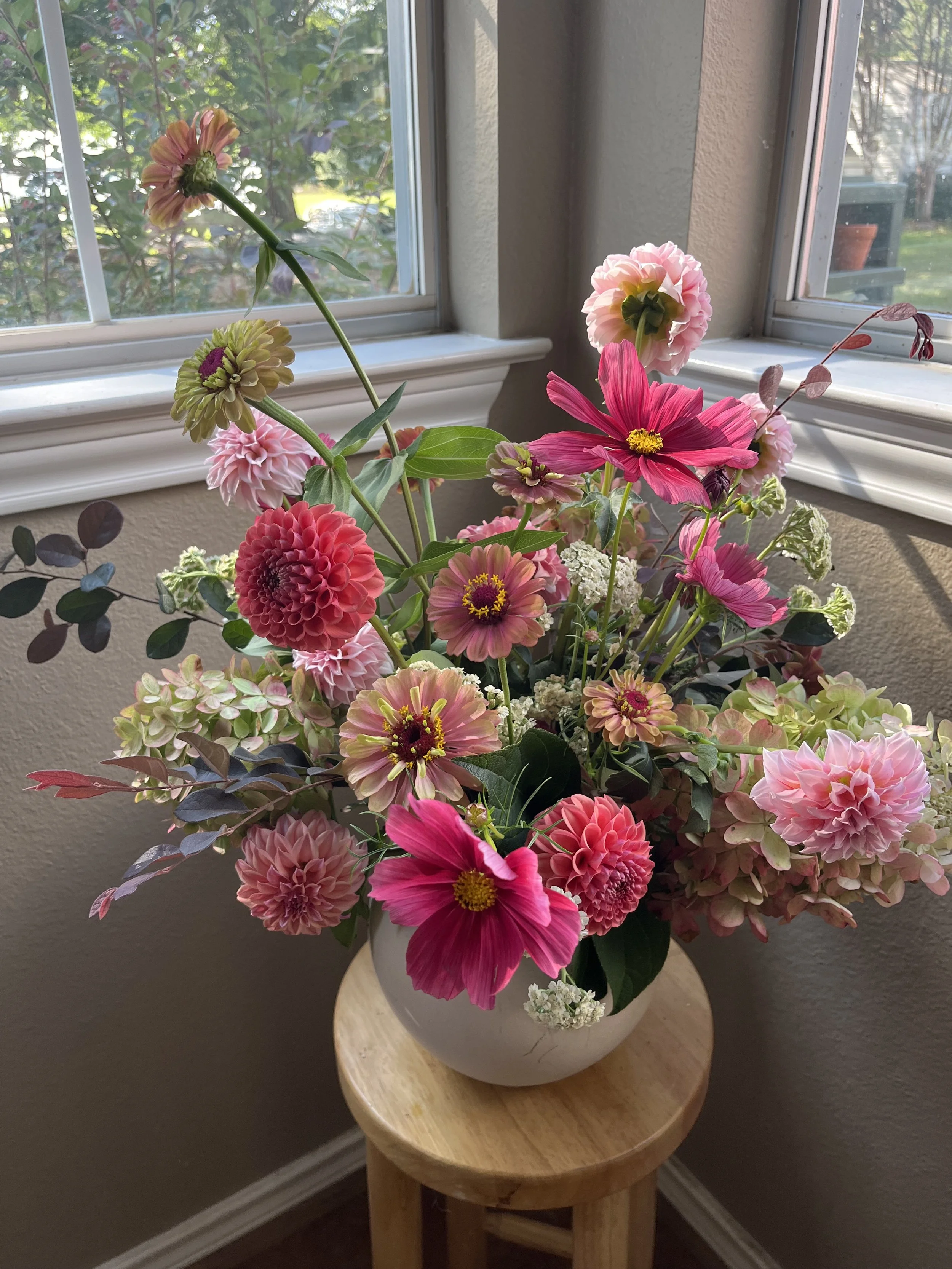 Gathered from the Farm : An Early Fall Arrangement