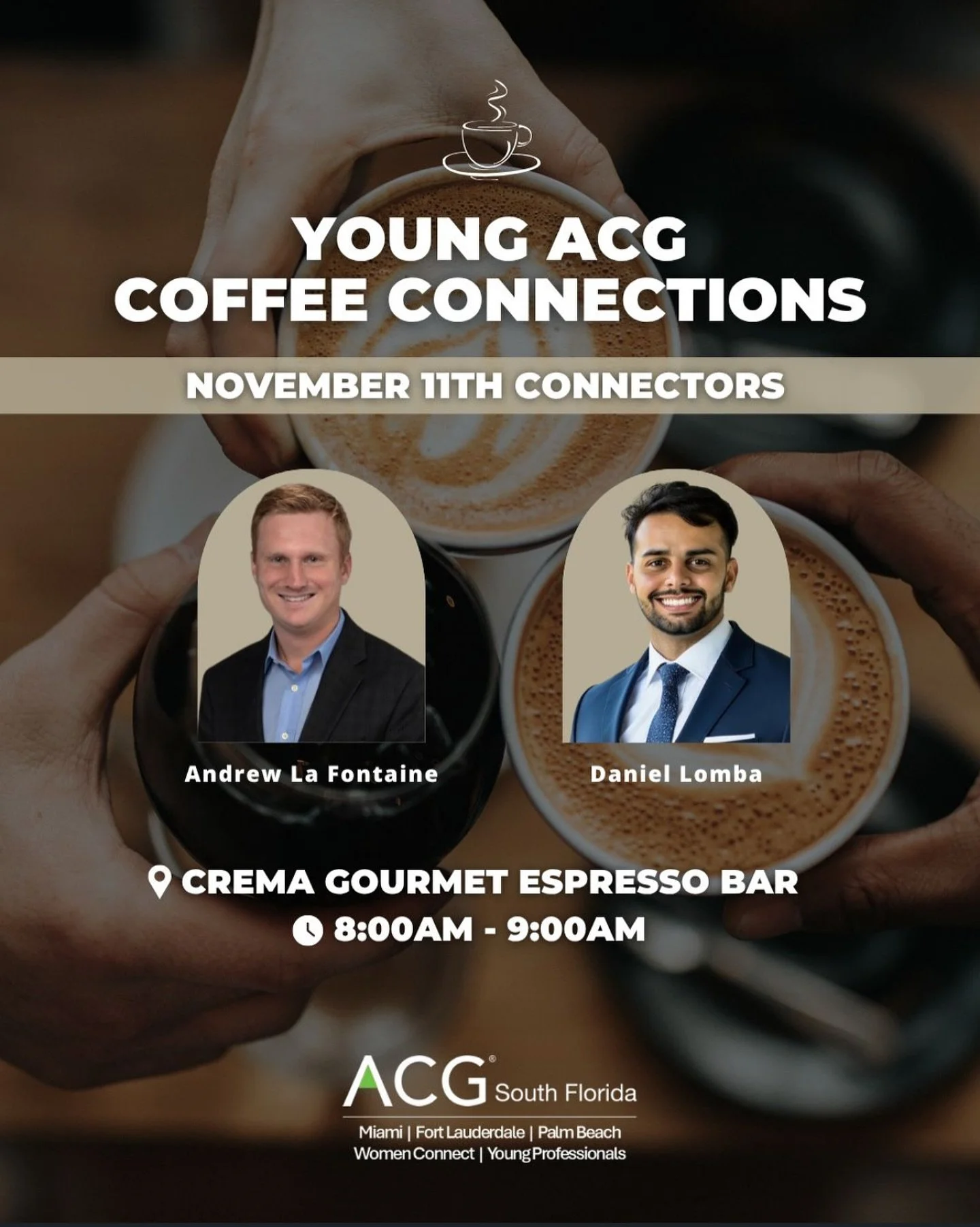 Our founder will be featured as one of this month&rsquo;s Young ACG connectors. Excited to meet more M&amp;A Professionals.

Thank you @acgsouthflorida