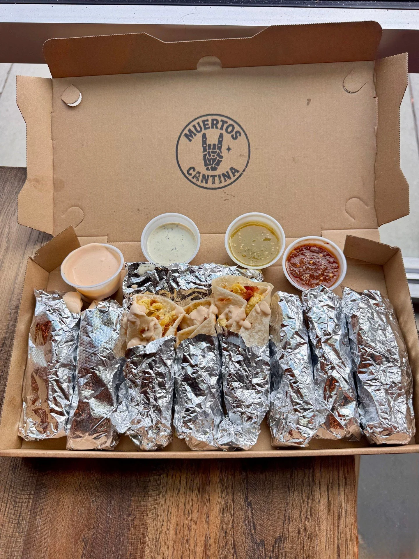 Weekend plans just got finalized &mdash; except the food. We'll handle that. 30% off your first catering order with code CATER30 at muertoscantina.com. Burrito boxes, taco spreads, the whole thing 🎉 #MuertosCantina #SLCcatering #SugarHouseParty