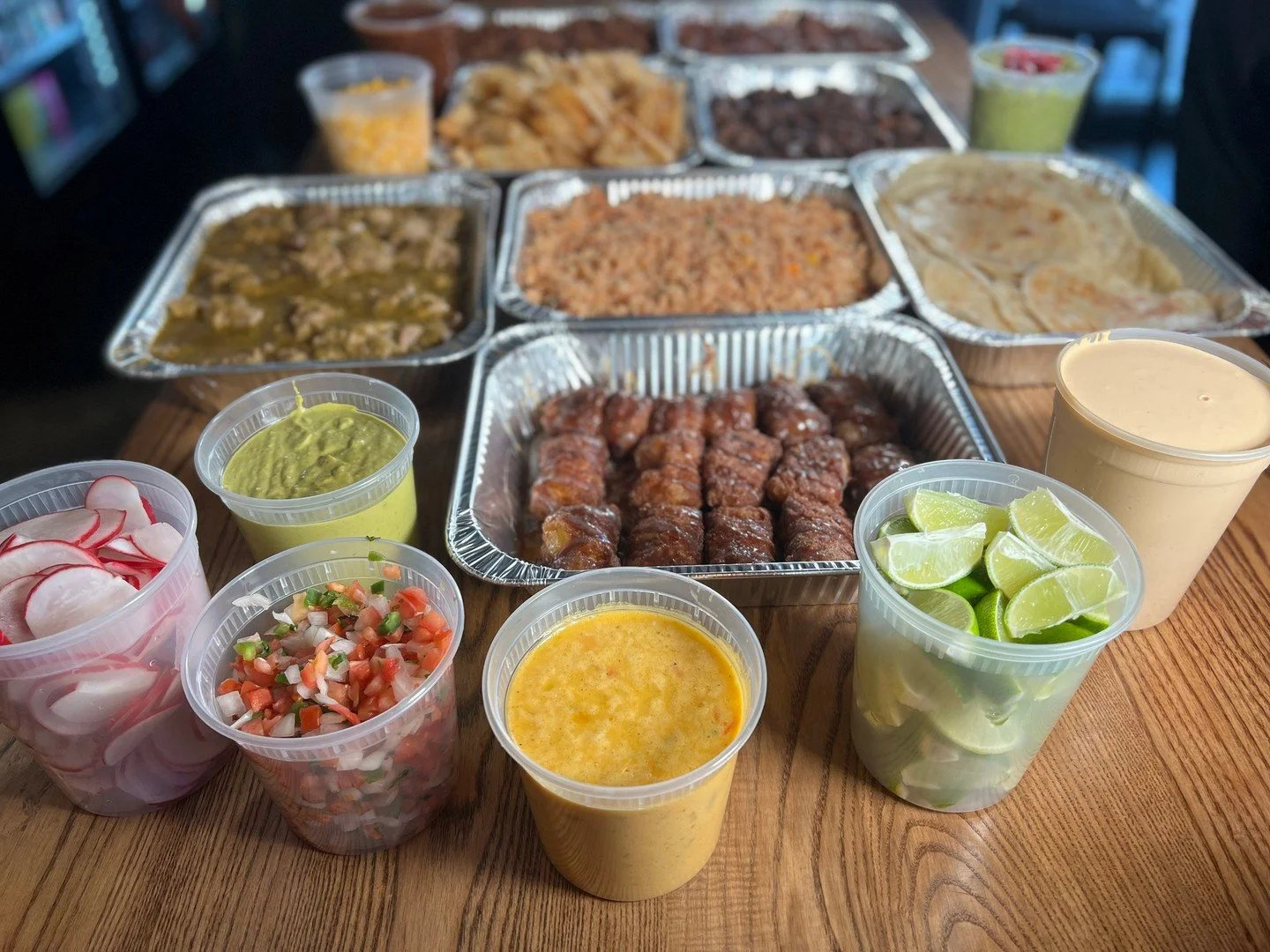 Stop ordering sad sandwich trays for your office. Your next event deserves carne asada burritos, birria tacos, and salsas that actually have flavor. 30% off your first catering order at muertoscantina.com &mdash; use code CATER30. Order at Link in Bi