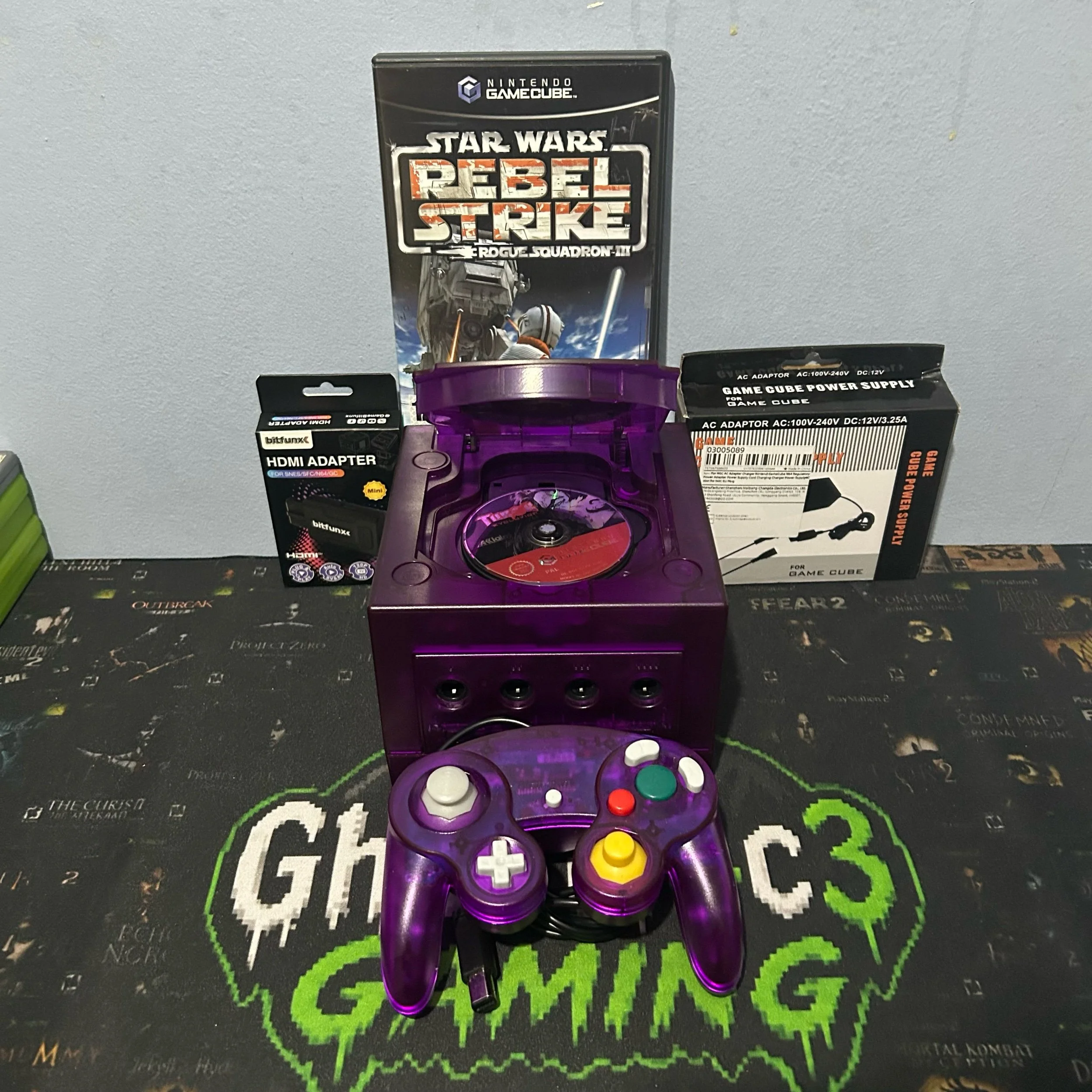 TRANSATOMIC PURPLE GameCube