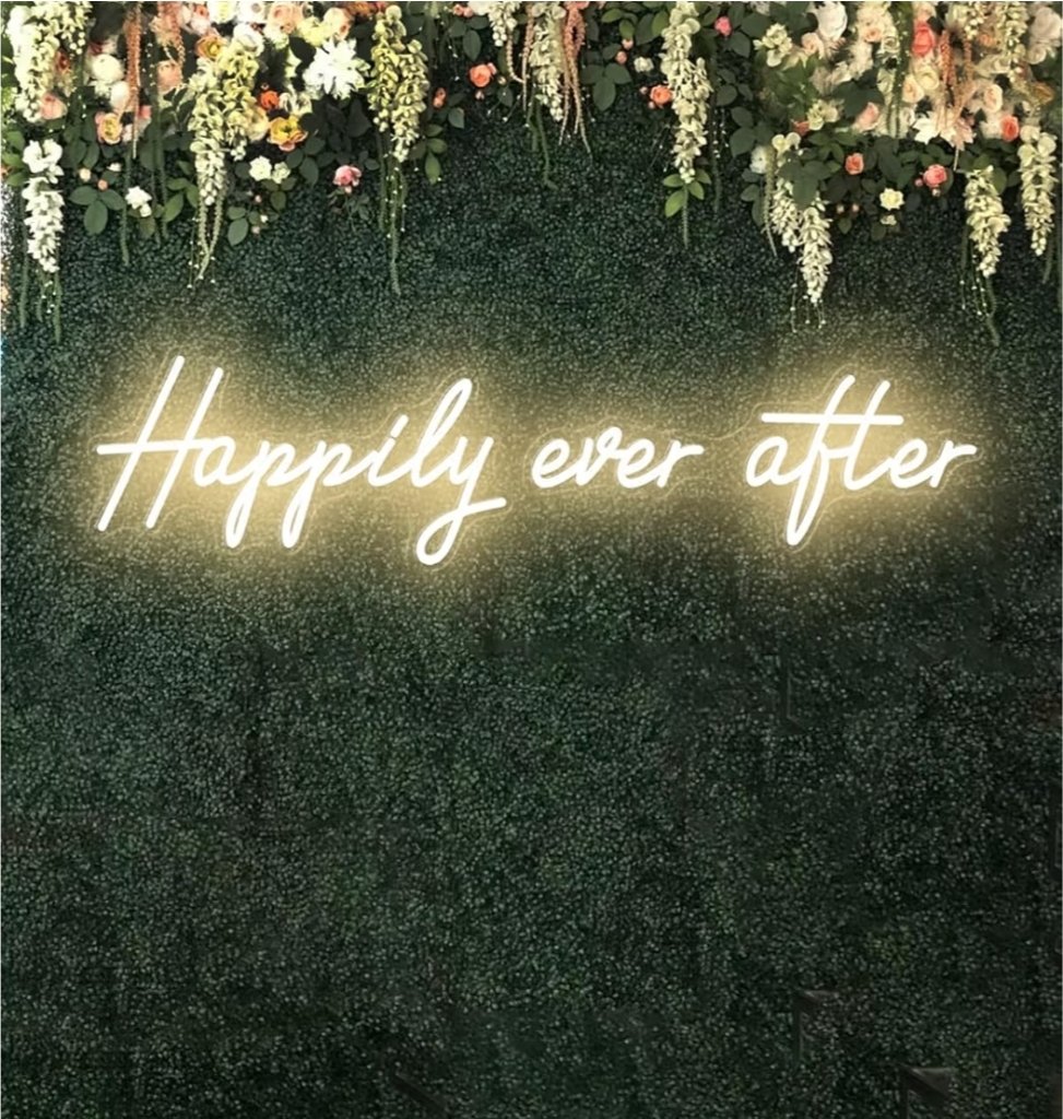 'Happily Ever After' Neon Sign