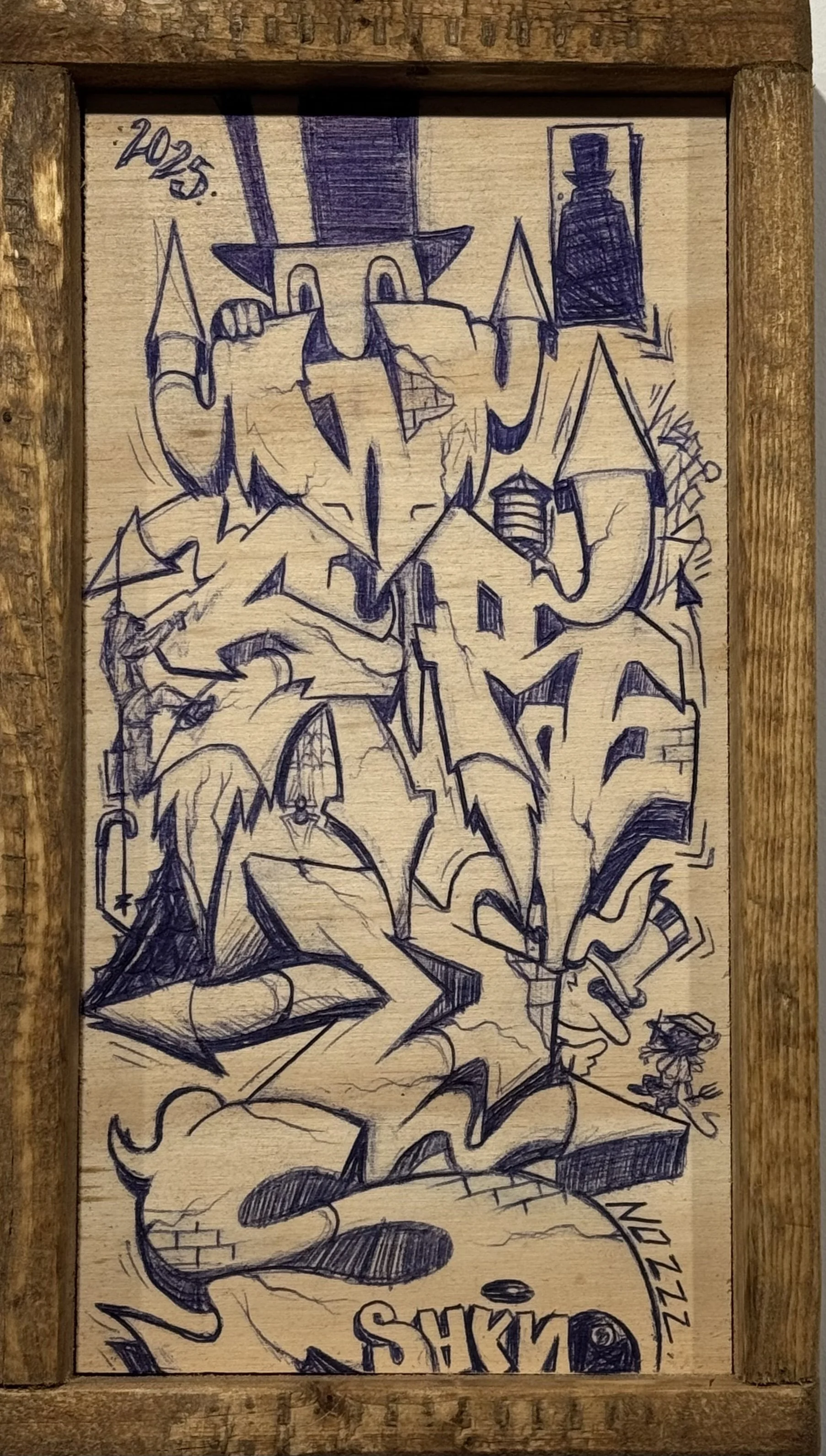 OPTIMONYC "KILROY WERDS HERE"