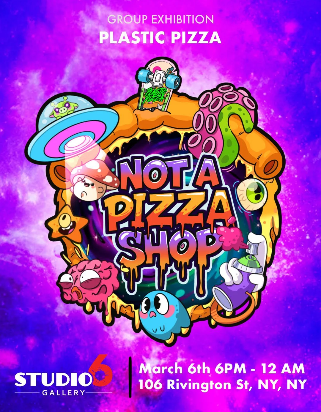 Plastic Pizza Group Art Show 3/6/26