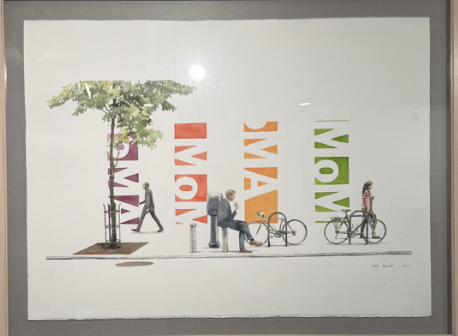 David Hollier "Sipping Soda"