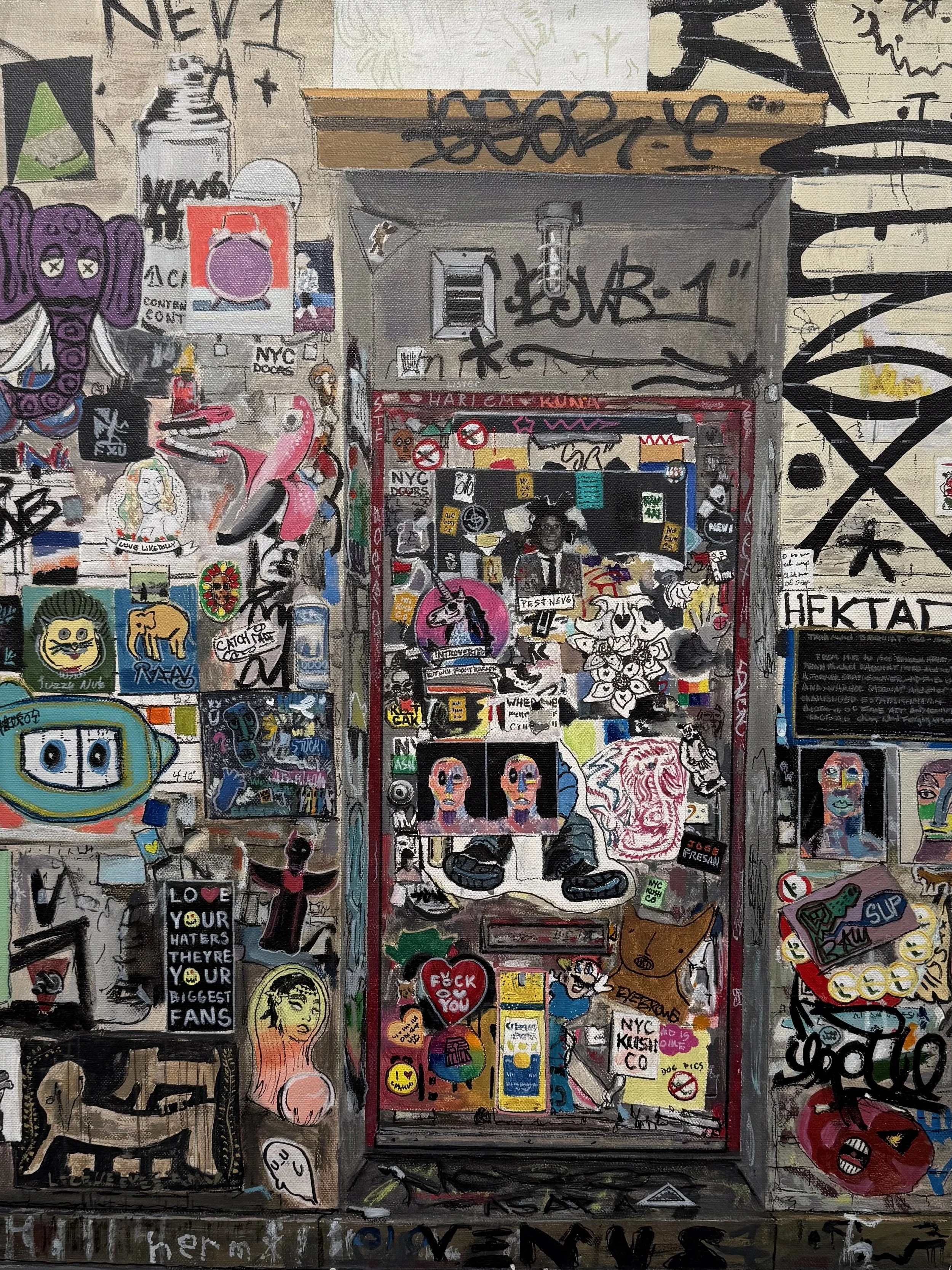 DLove "Basquiat Door"