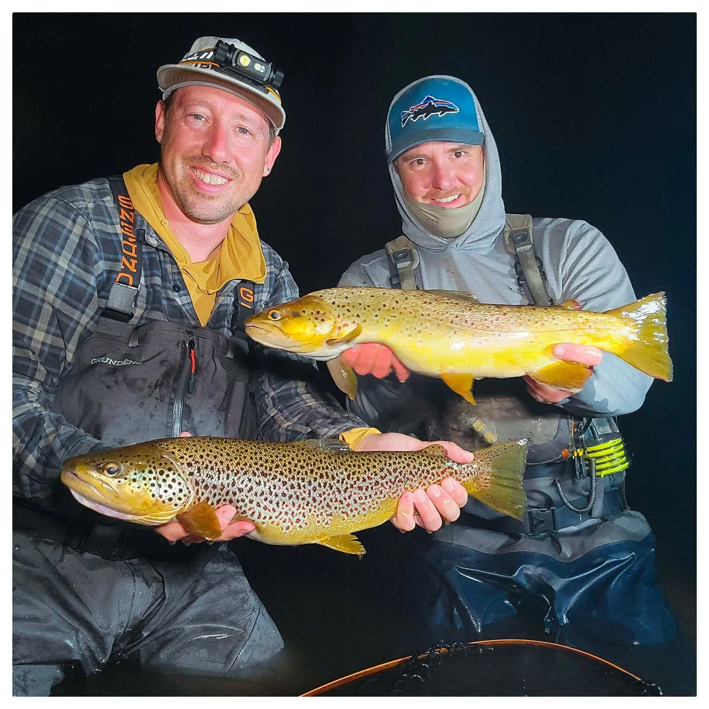 A couple cutbank kids are on the hex beat this week in the Wisconsin central sands. Things are just ramping up now, but the fish have taken notice. The duns had a hard time coming off the water last night and gave form like spinners, which also came 