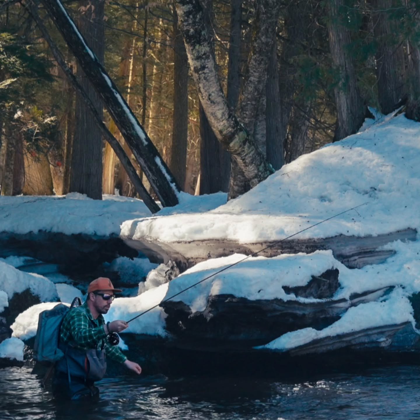 When your cutbank is a snow bank.

Streams change, and conditions are ephemeral. The ability to recognize and adapt to these changes is often critical to success.

📷: @dark_waters_fly_shop