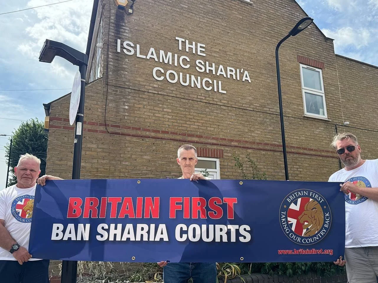 Visit by Britain First, 30 July 2026