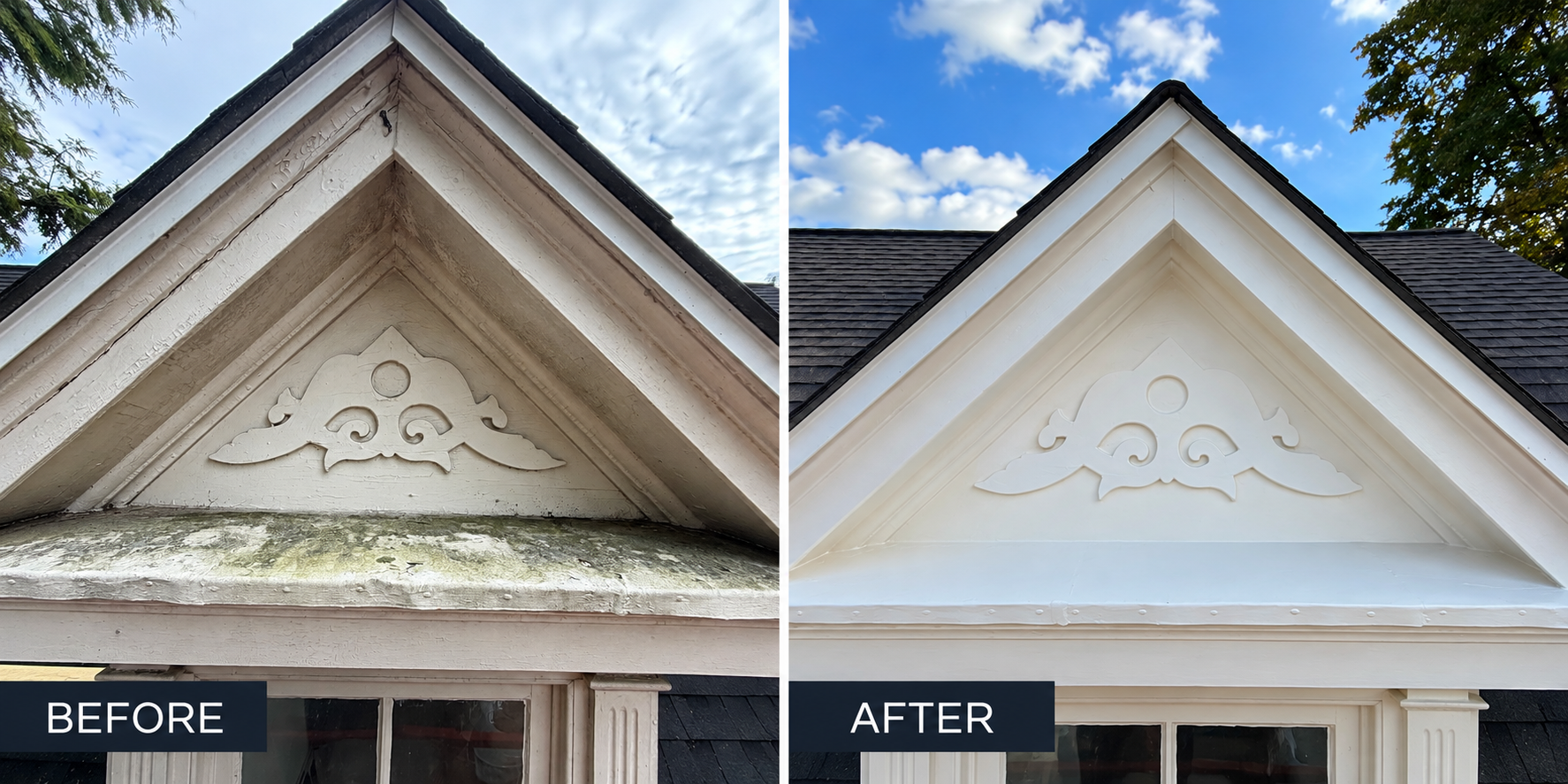 As you can see from our before-and-after dormer transformation, even the most tired spaces deserve a little peak performance.