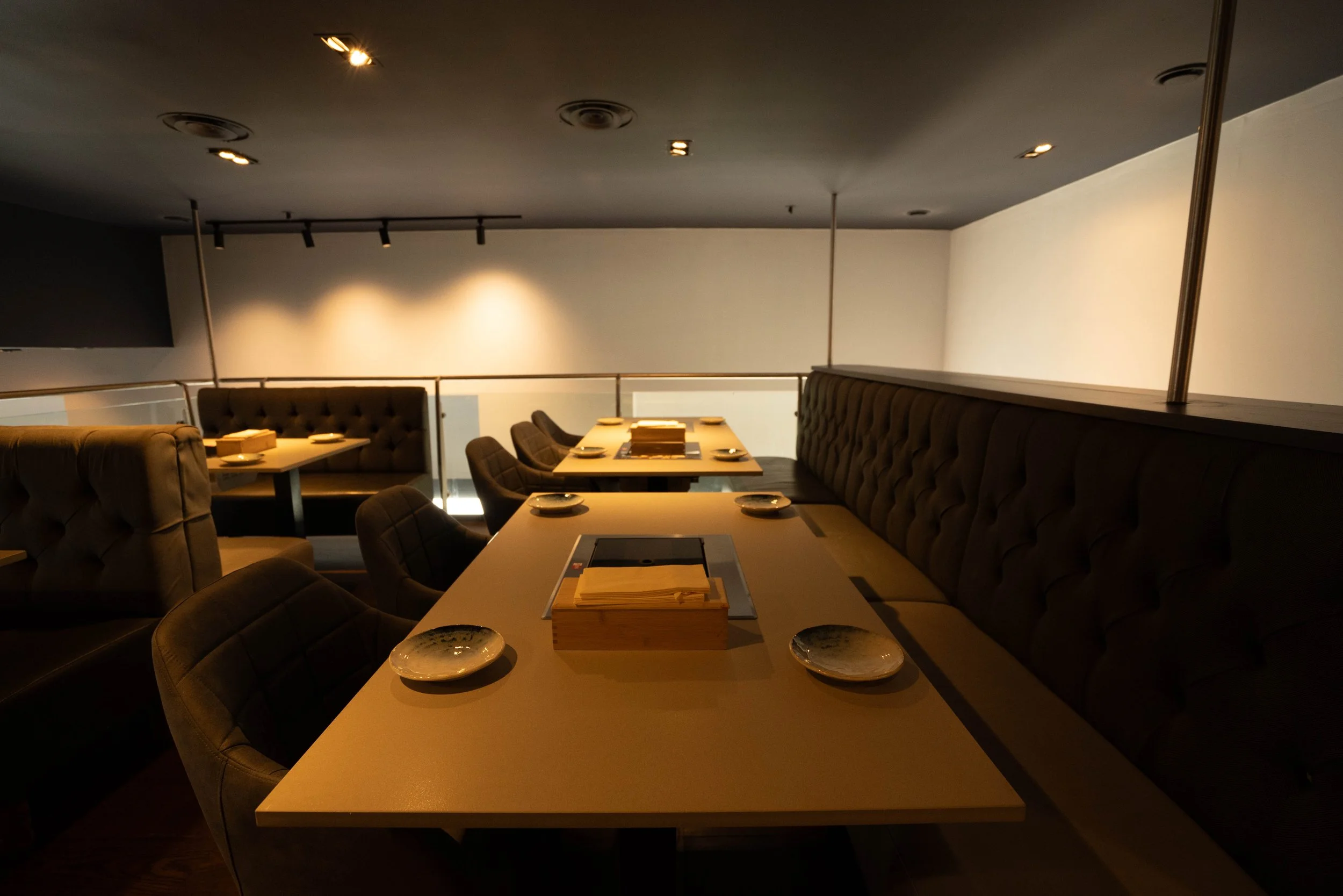 Corporate event and business dining venue in Canary Wharf at NURI Korean BBQ