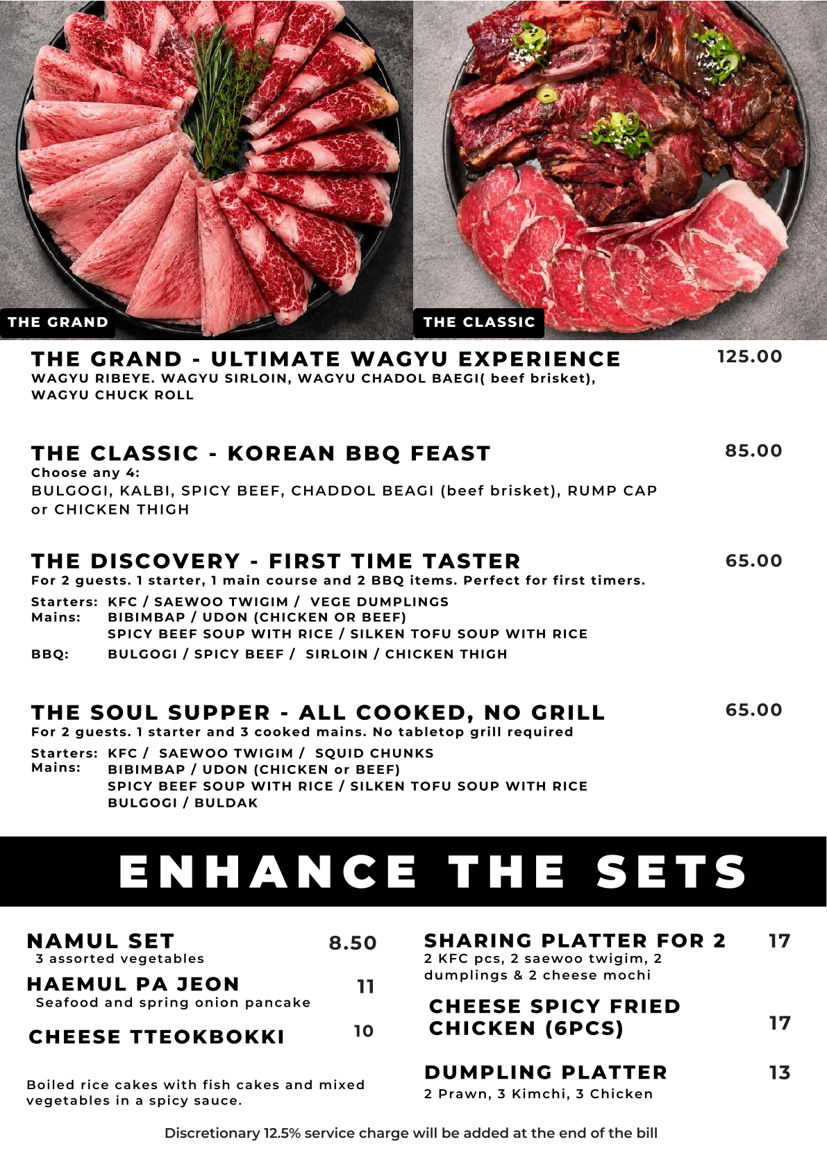 Premium Australian Wagyu Korean BBQ experience at NURI Korean BBQ Canary Wharf London
