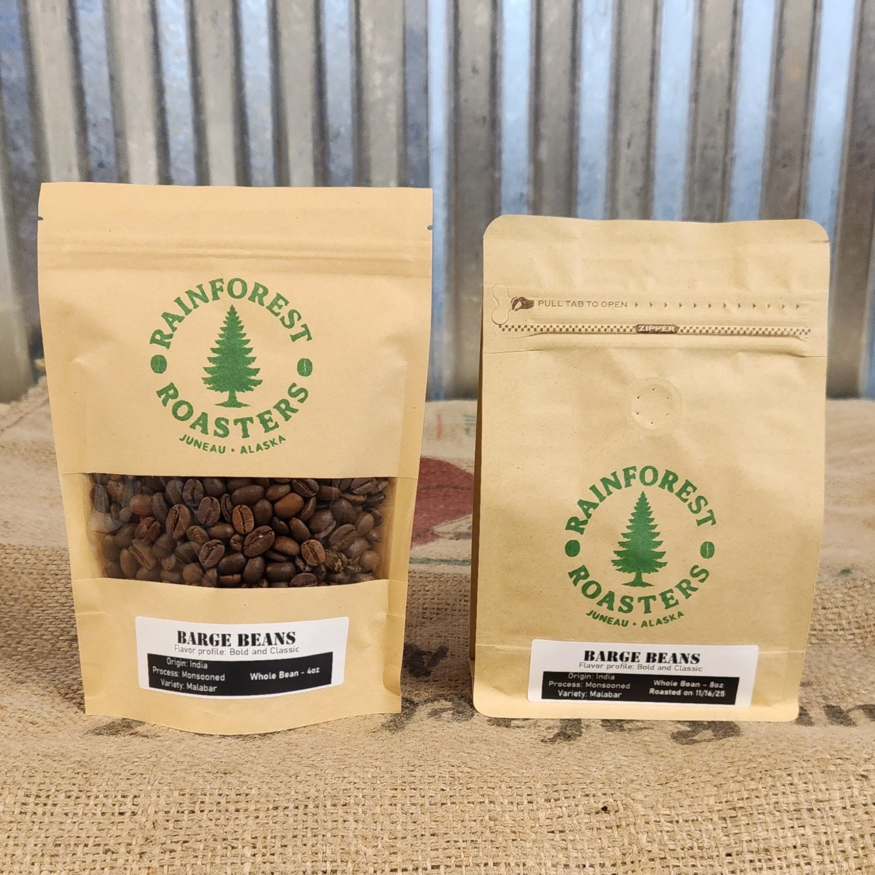 Barge Beans - Indian Monsooned Malabar