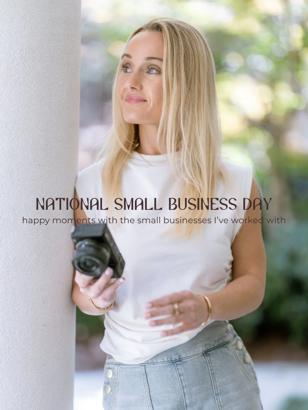 one of my favorite things about what I do is getting to step into so many different businesses and not just create content, but get to experience it and share the happy moments and celebrations with them

happy national small business day 🤍