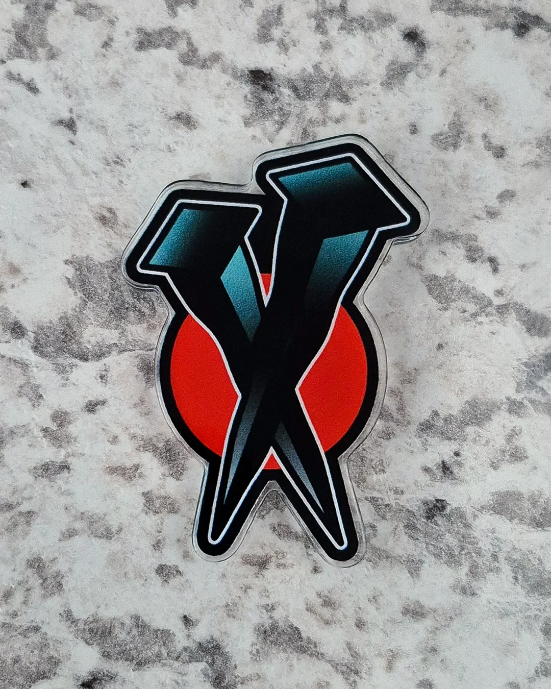 Coffin Nails Acrylic Magnet