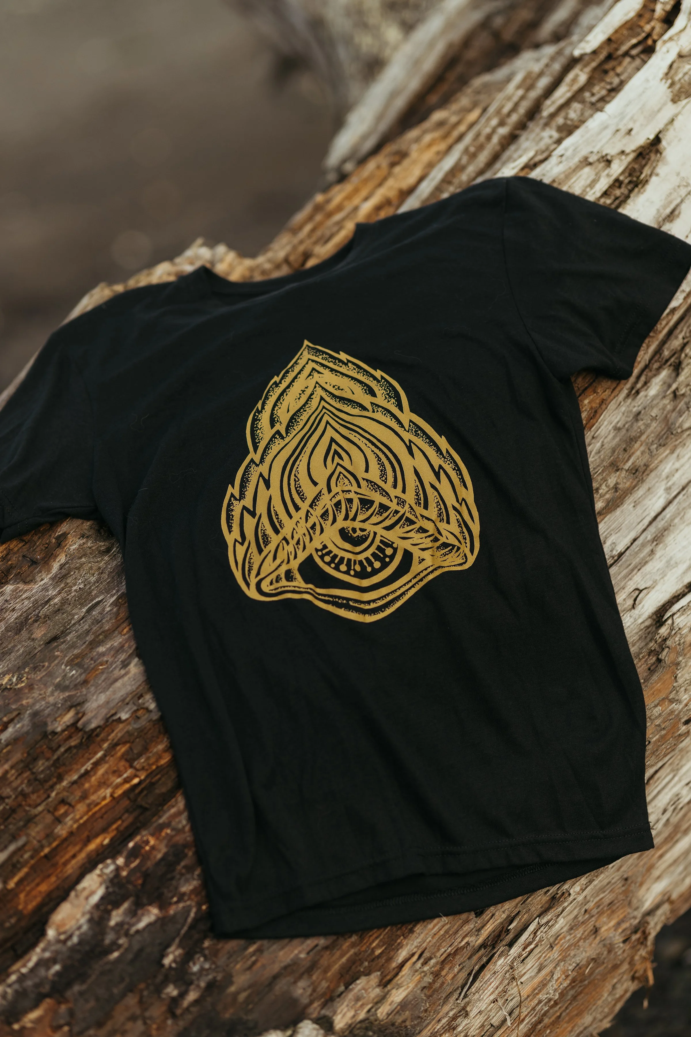 Elemental Flame Tee – Black (Unisex)