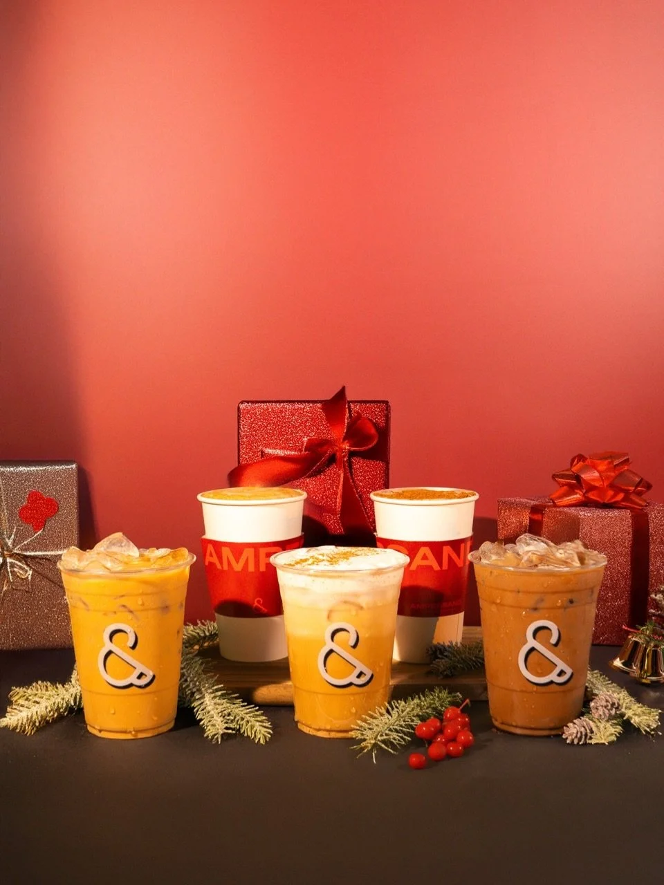 Sugar &amp; Spice Holiday Menu 
🥚 Salted Vanilla Egg Log latte
🍫 Peppermint Bark Latte - peppermint mocha 
🎄Winter Fireside White Mocha - white mocha with nutmeg spiced cold foam

Your holiday classics also available 
🏠Gingerbread chai 
🍬Candy c