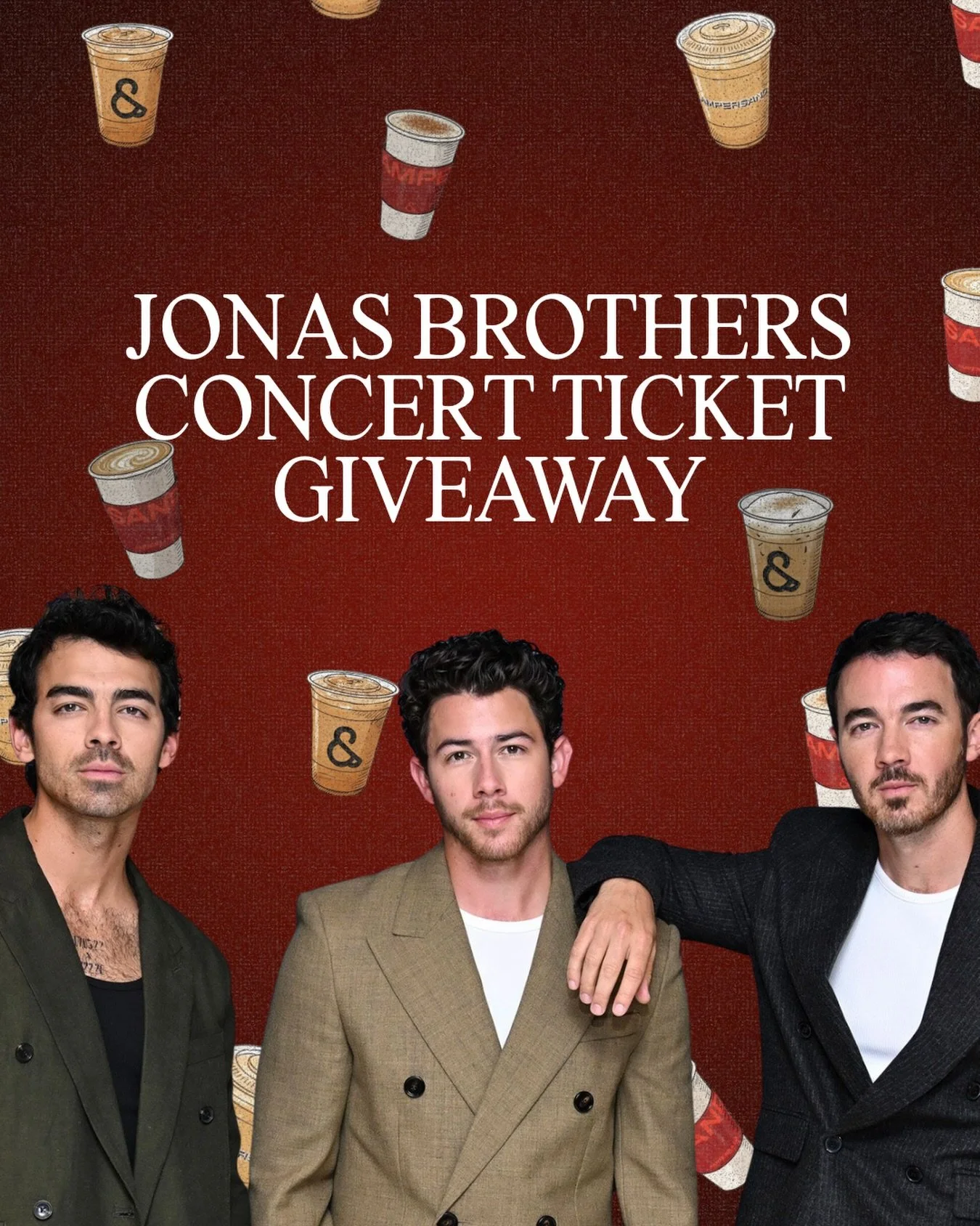 JONAS BROTHERS CONCERT TICKET GIVEAWAY ⚡

We&rsquo;re giving away 6 tickets total, that&rsquo;s 3 WINNERS, each receiving 2 tickets to see the @jonasbrothers live!&nbsp;(https://www.instagram.com/jonasbrothers/)&nbsp;featuring special guests like&nbs