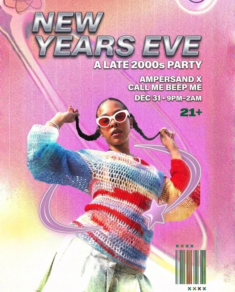 NEW YEARS EVE at @ampersandtx with @callmebeepmeparty 🎉
Your late-2000s soundtrack is taking over the night &mdash; recession pop, Disney Channel/Nickelodeon anthems, and house remixes until the ball drops ✨

📍 Ampersand Fort Worth &mdash; 3009 Ble