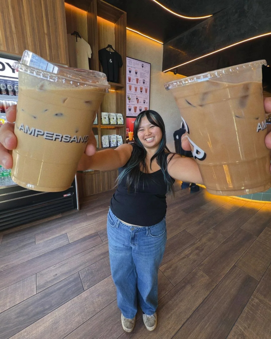 One for you and one for me☕️

#AmpersandFW #FortWorthBars #EspressoMartini #FWDrinks #CoffeeToCocktails