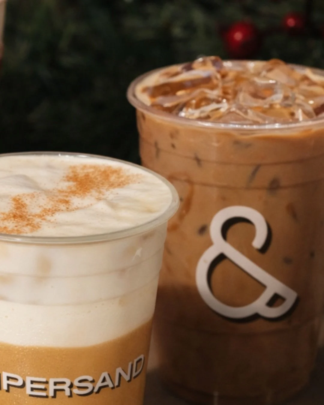 The coziest sips of the season 🤍
Stop by for our holiday drinks. 

 #AmpersandCoffee  #AmpersandBar  #DFWCoffee  #HolidayMenu  #HolidayDrinks