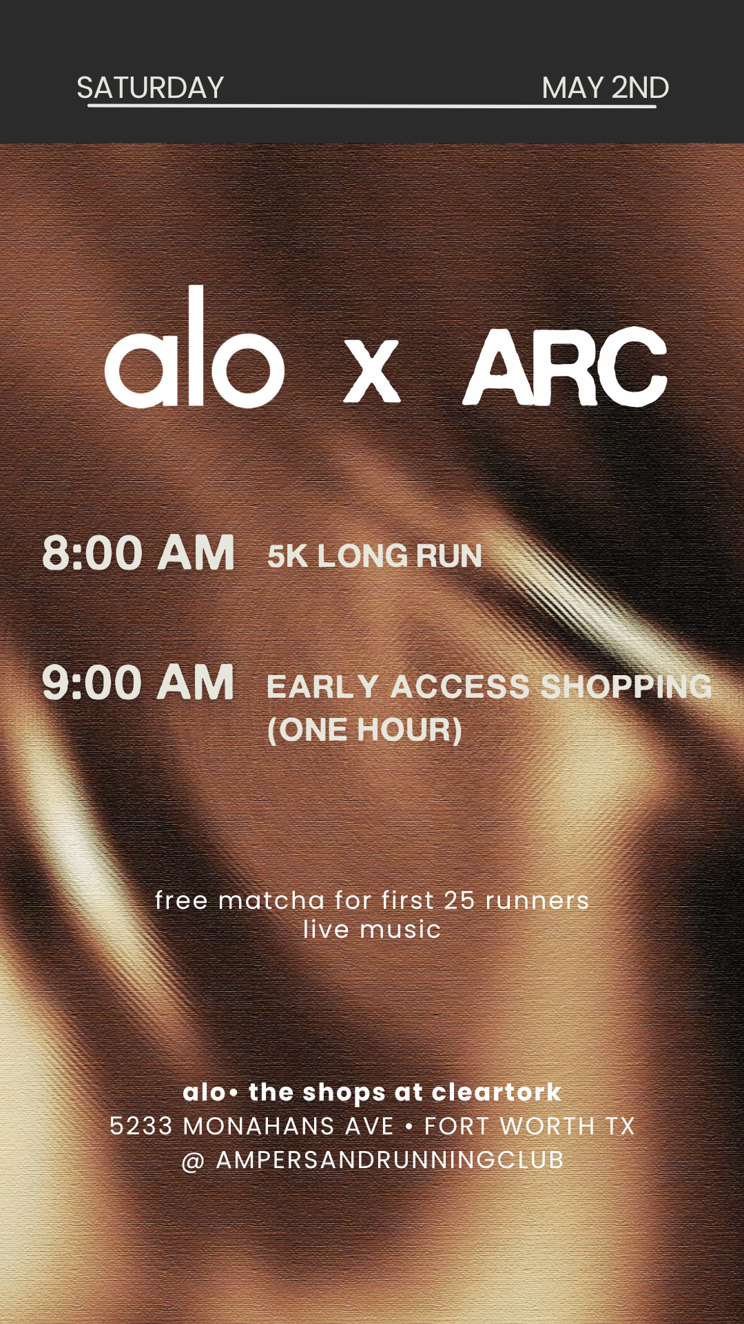 ALO x ARC RUN