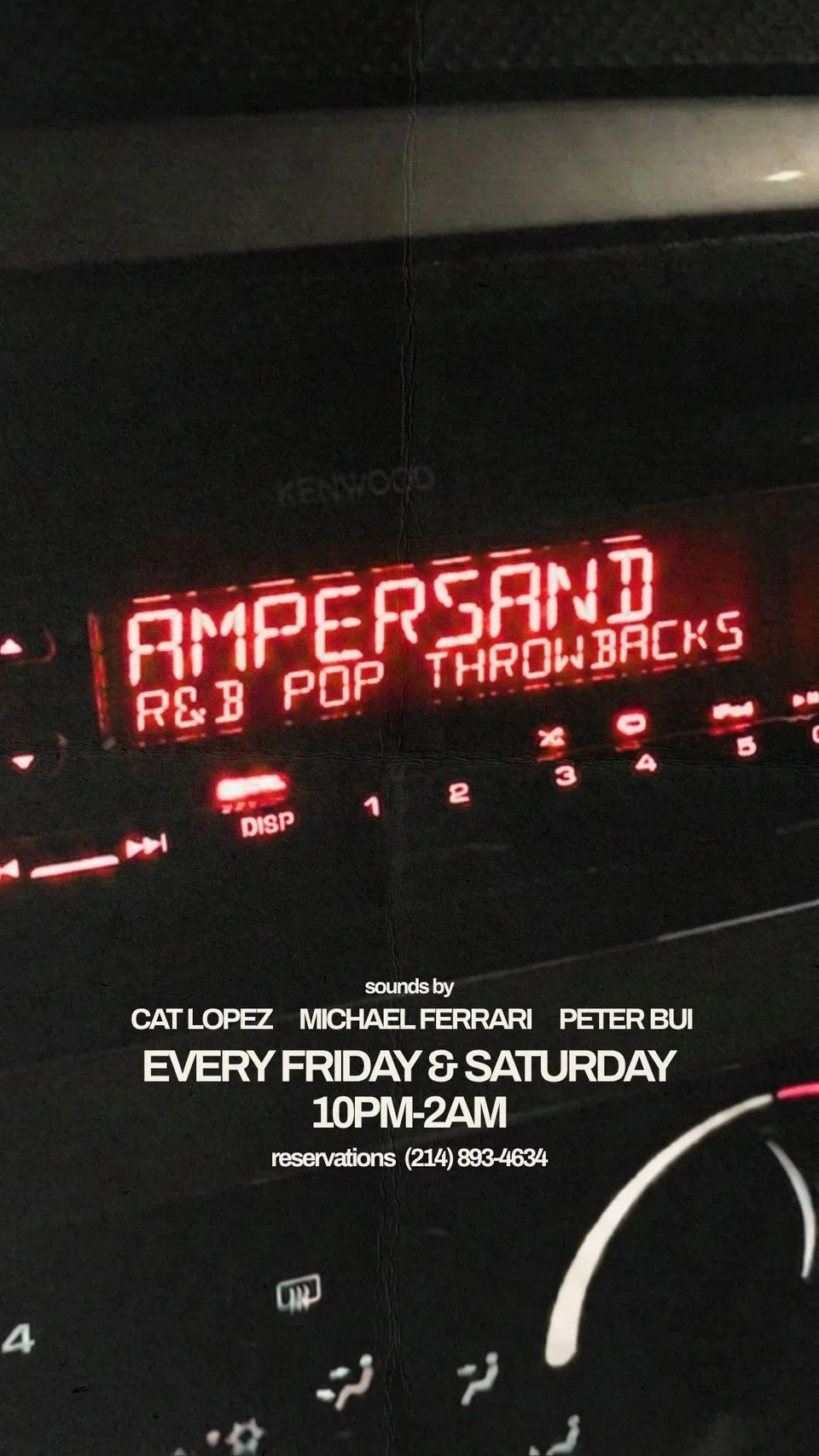 Ampersand R&B POP THROWBACKS (Copy)