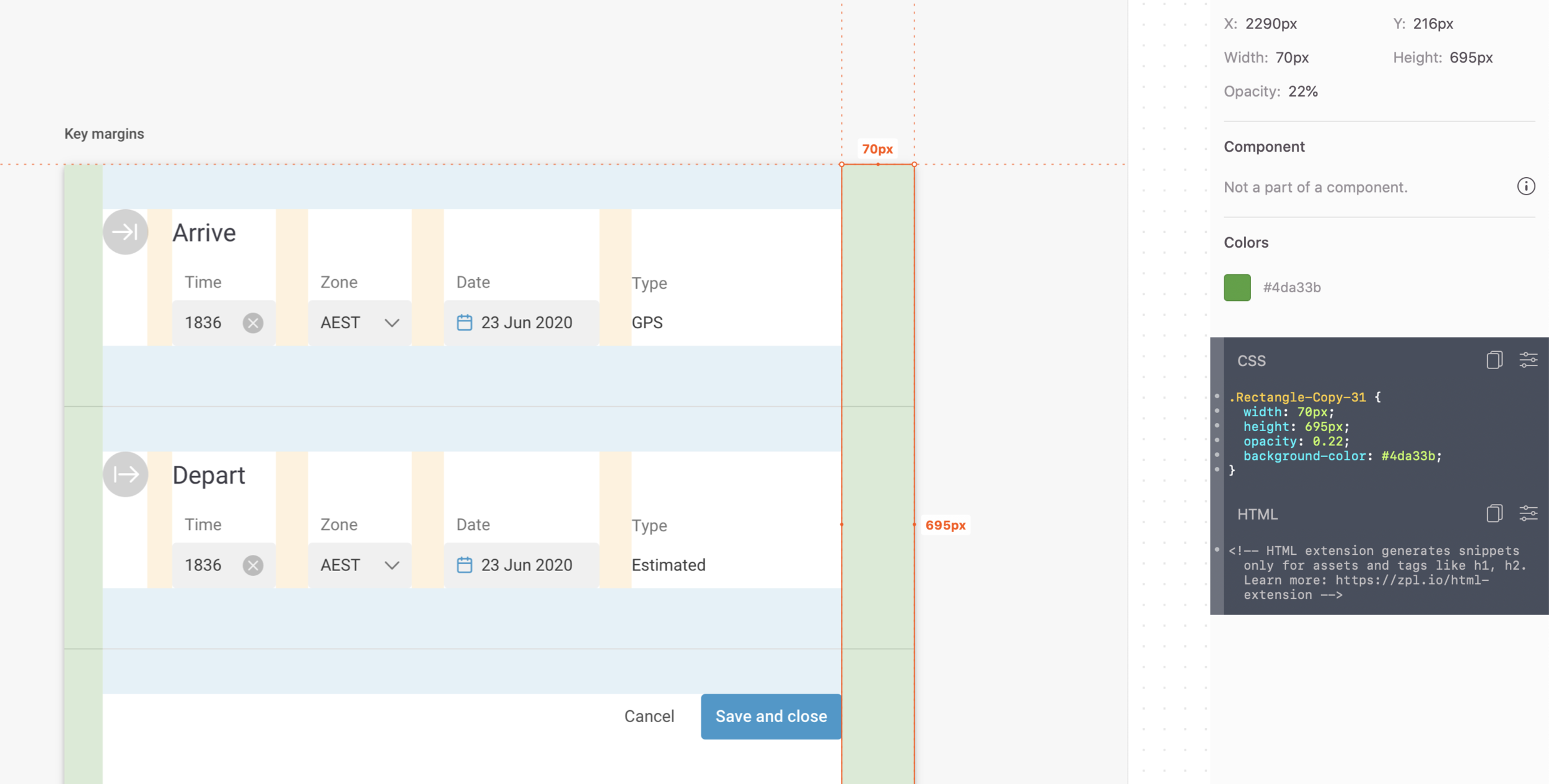 Visual designs were delivered via Zeplin, where key stakeholders could review, comment and feedback on UI features.
