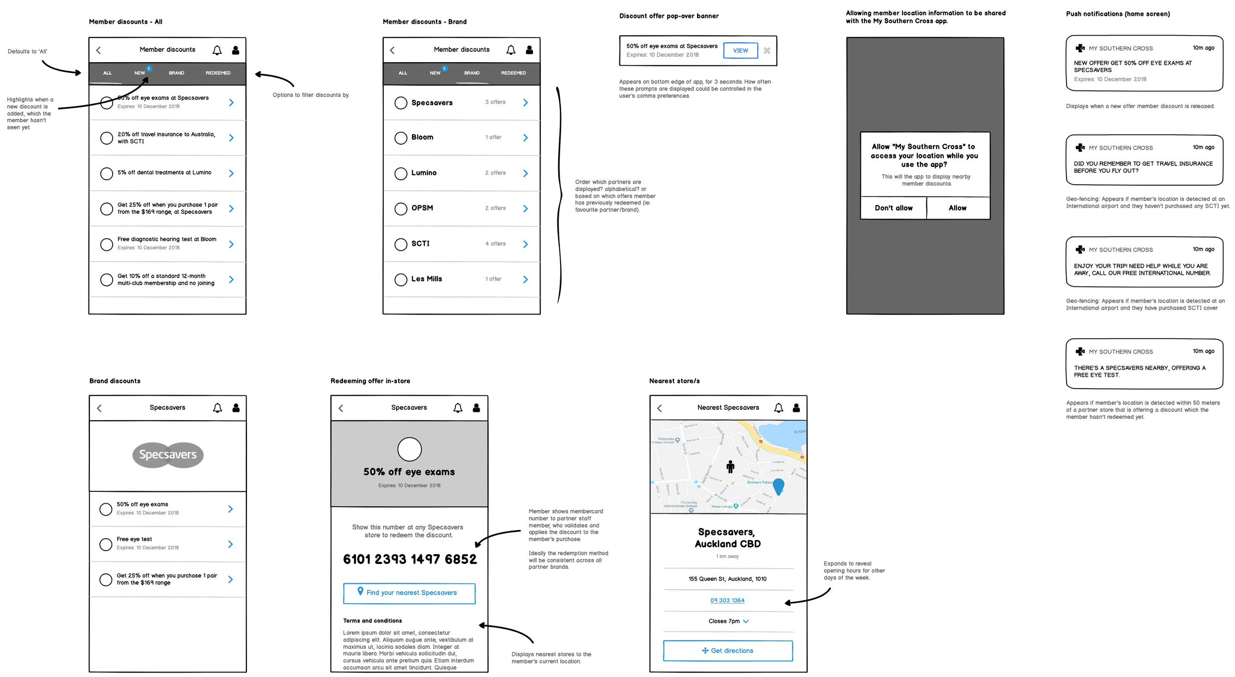 I led the UX design phase before handing over responsibility to a partner agency who produced and delivered the app. This freed up more of my time to focus on the web experience design.