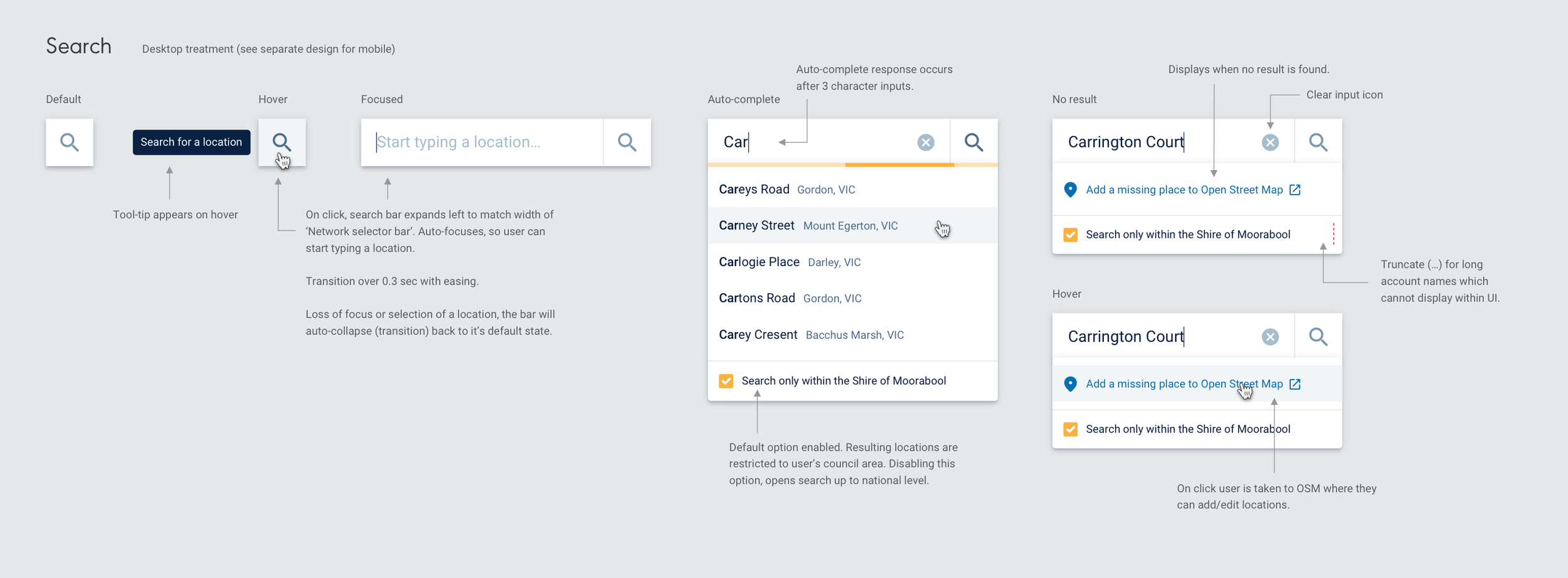 I designed a detailed set of UI components and worked closely with front-end developers to ensure accurate execution.