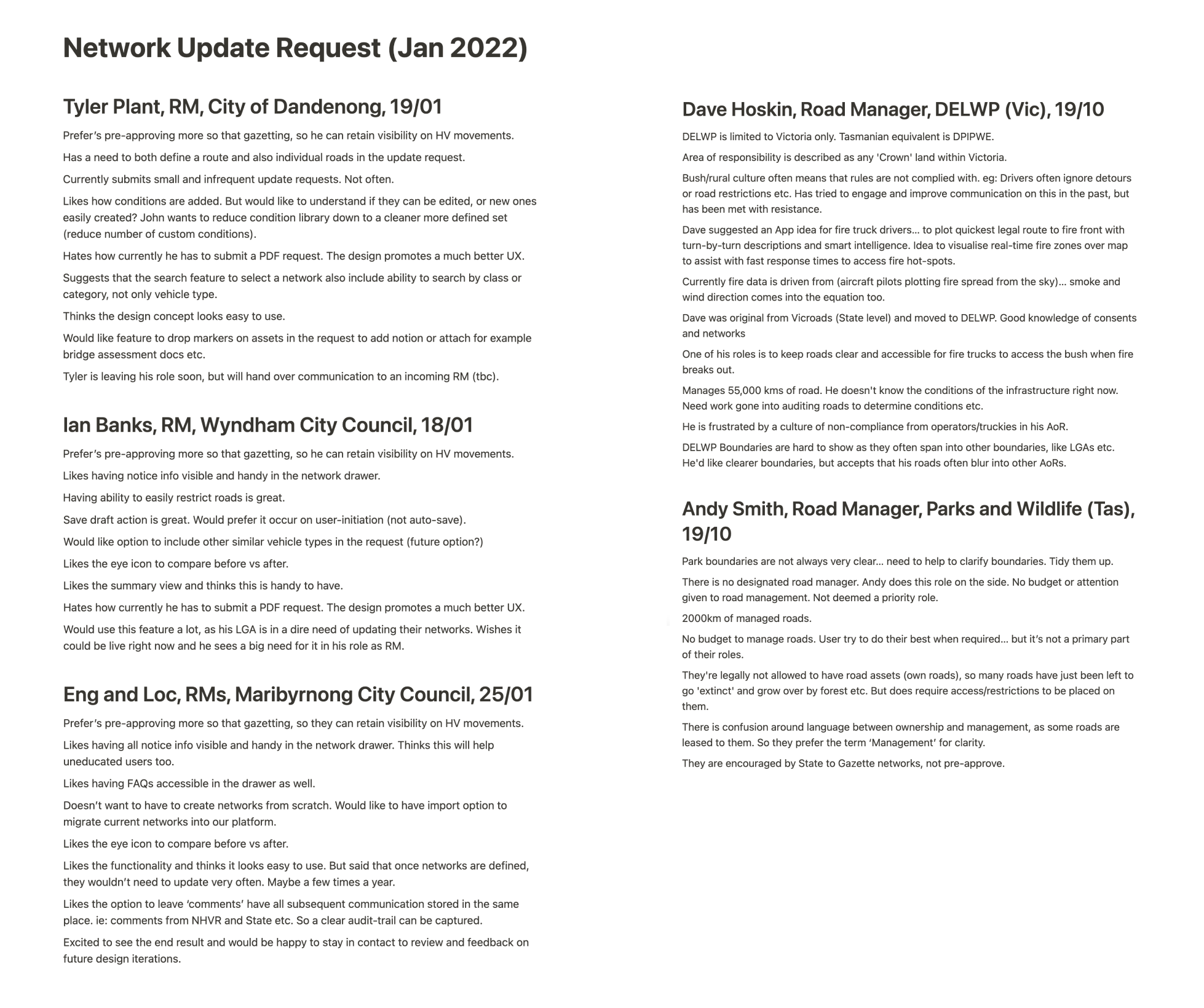 At each stage of the design process, users were engaged with to help test and refine the design solution.